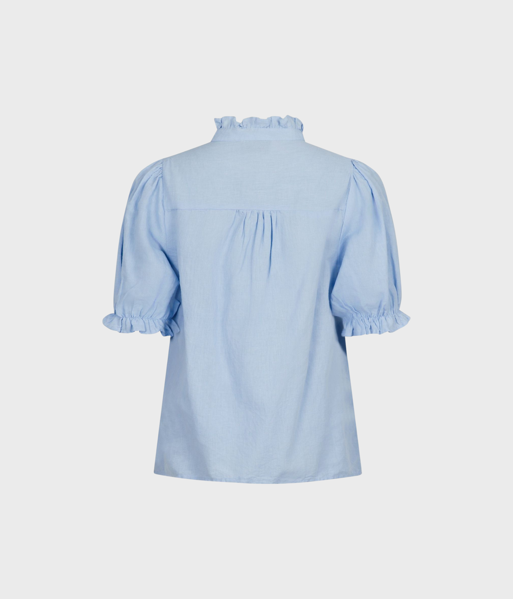 Odesa Linen Blouse. (145 Light Blue)