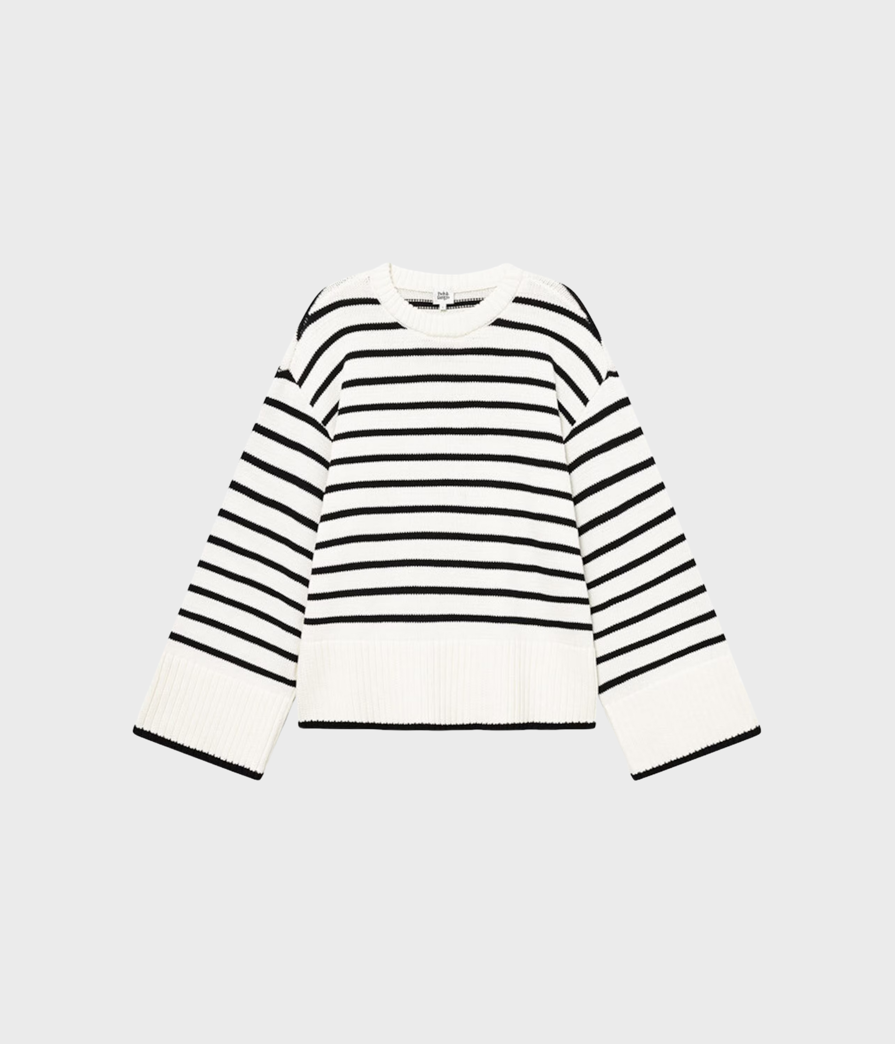 Adoni Knitted Sweater (Black Stripe)