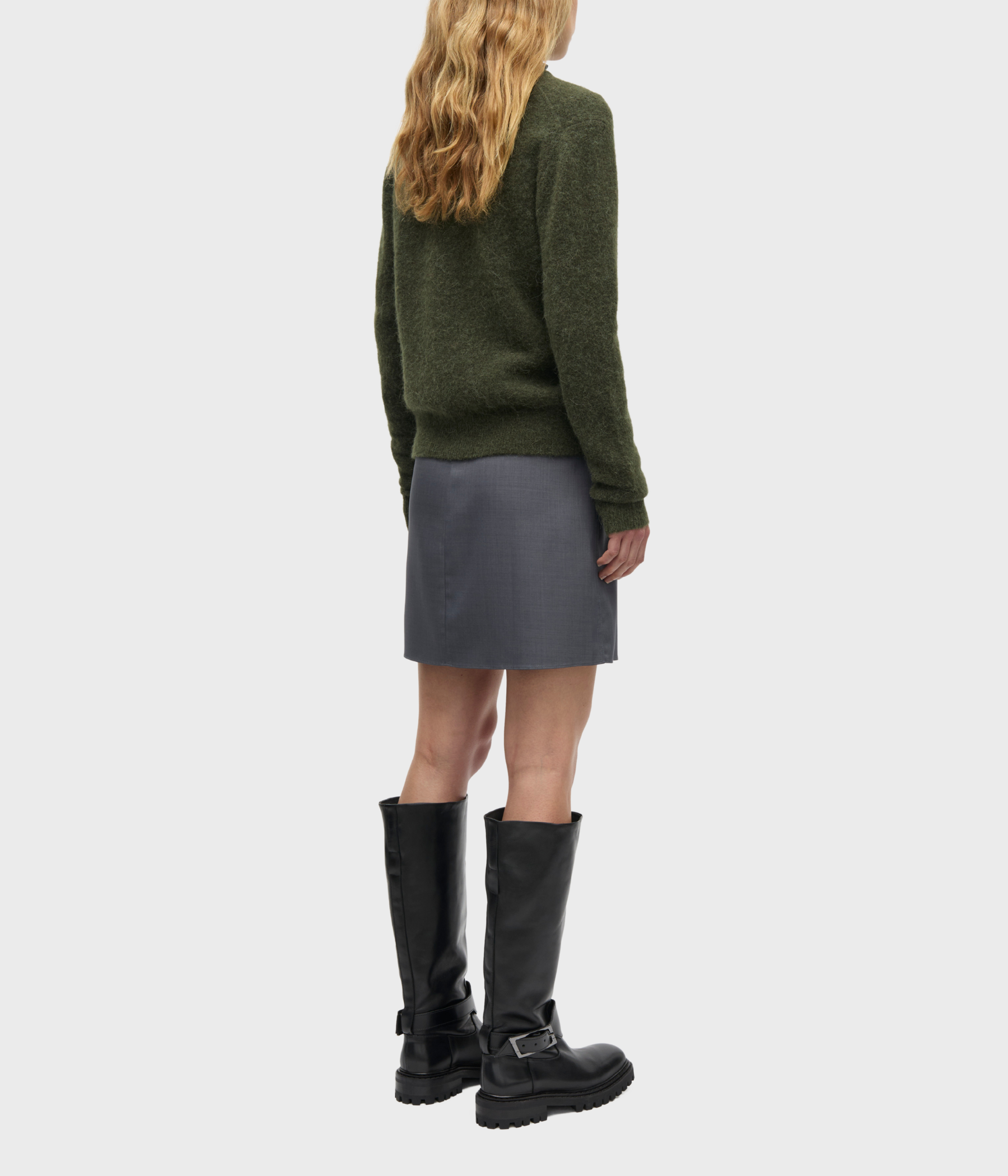 Nor Short Cardigan 7355. (190414TCX FOREST NIGHT)