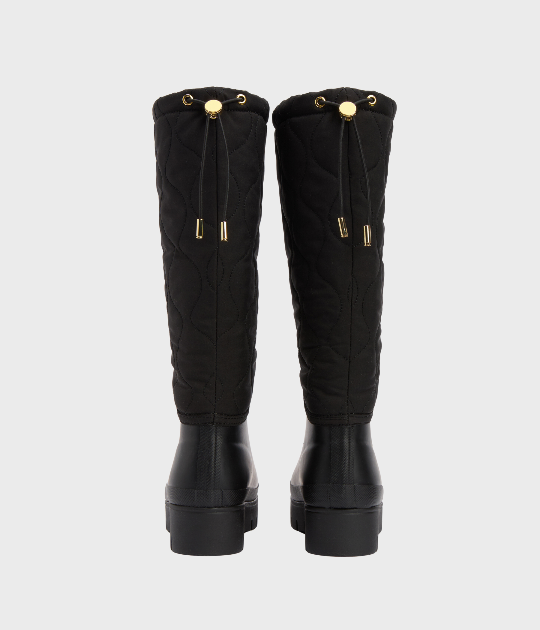 Barbour Marnie Quilted Tall Welly (BK11 Black)