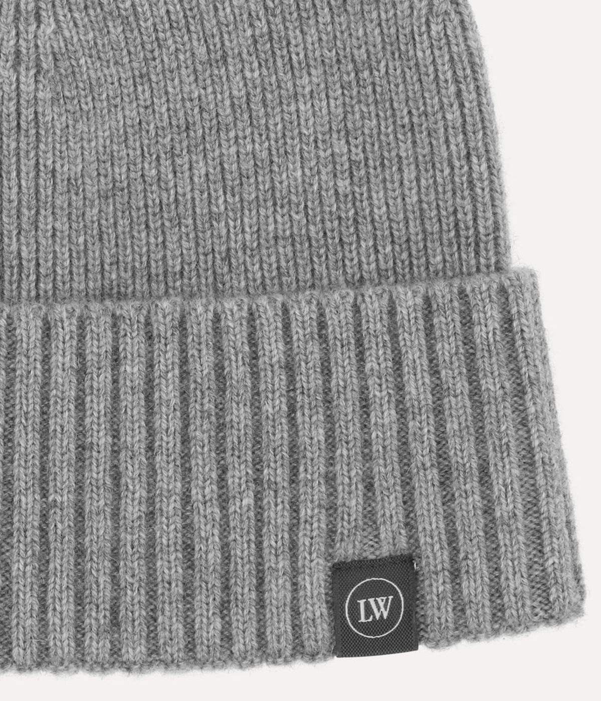 Cashmere Blend Beanie (grey)
