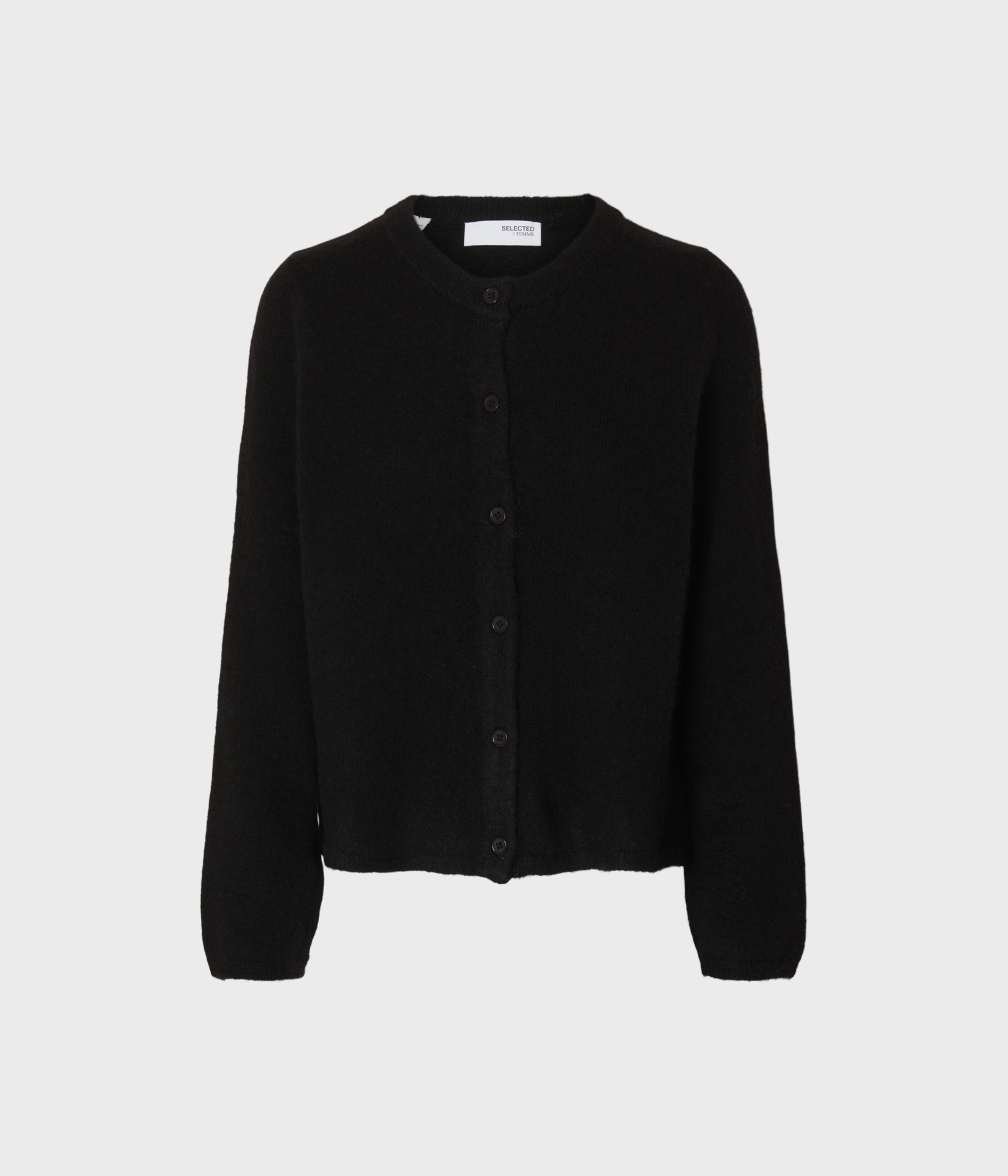 SLFLULU NEW LS KNIT CARDIGAN NOOS (Black)