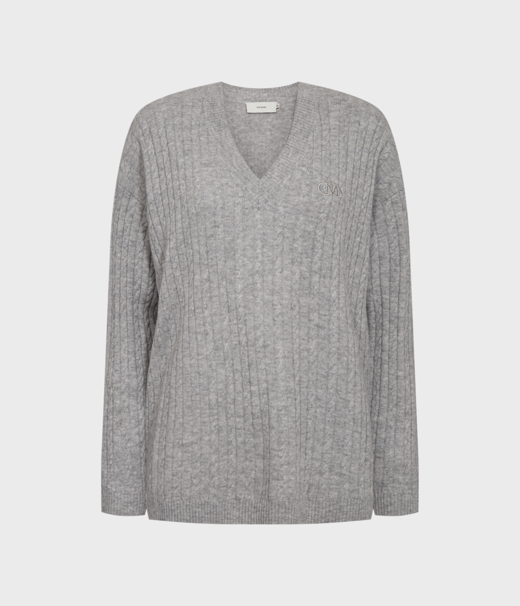 CMCASHA-PULLOVER (1030 Light Grey Melange)