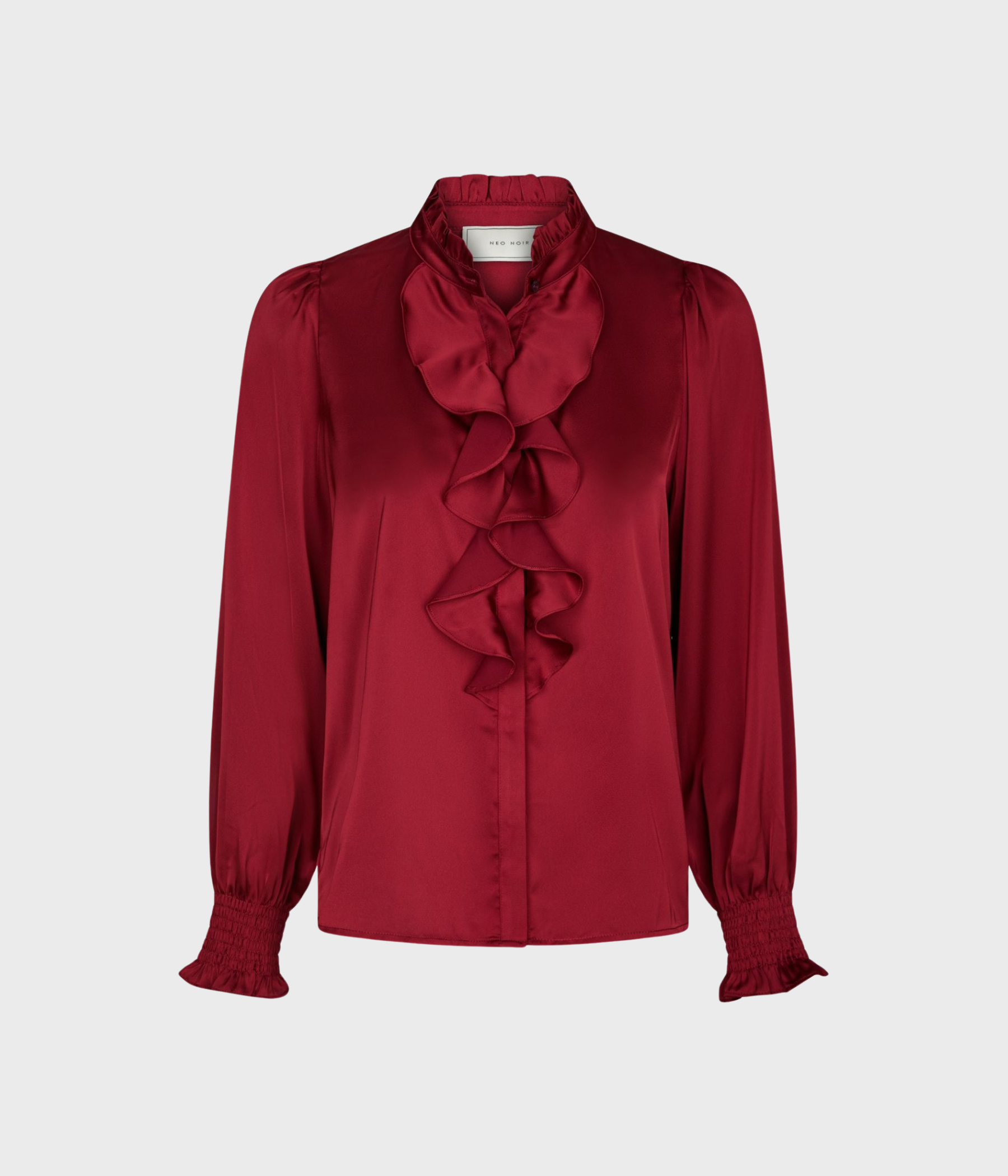 Zamola Blouse (321 Dark Red)
