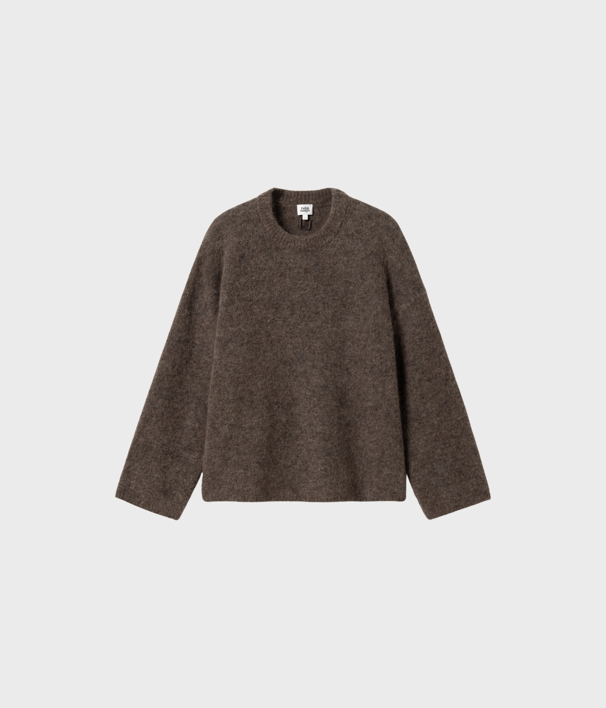 Mireya Knitted Sweater (Dk Taupe)