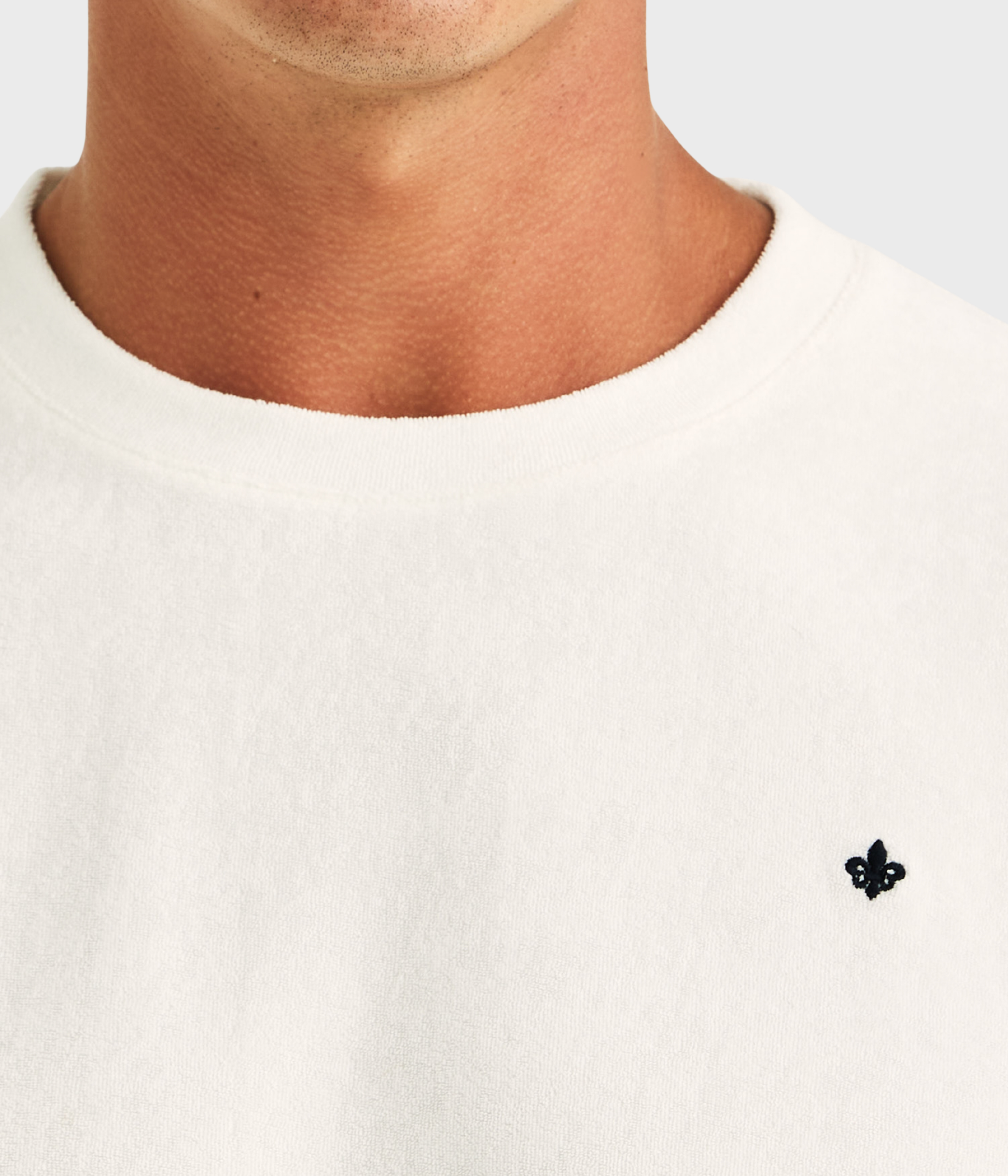 Delon Terry Tee (02 Off white)