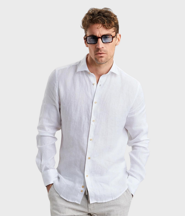 Linen Shirt (WHITE)