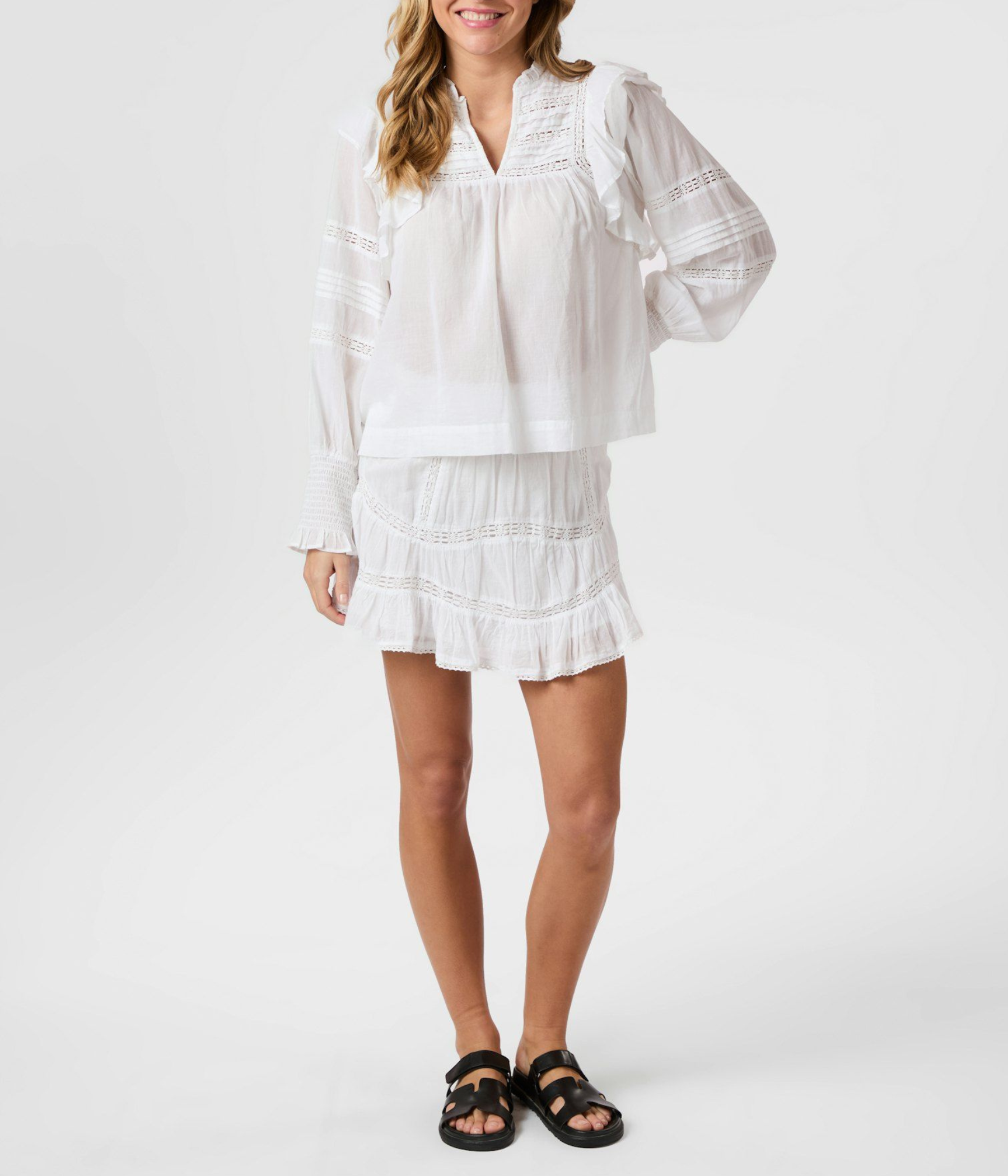 Robby S Voile Skirt (120 White)