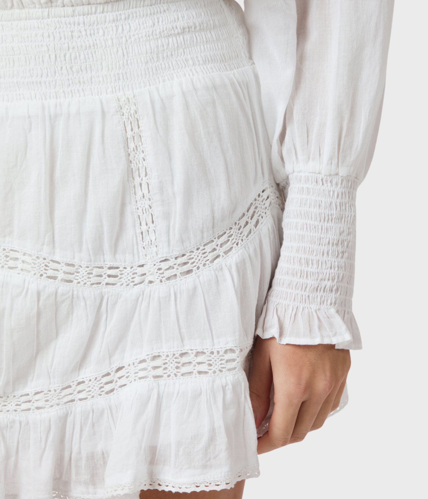 Robby S Voile Skirt (120 White)