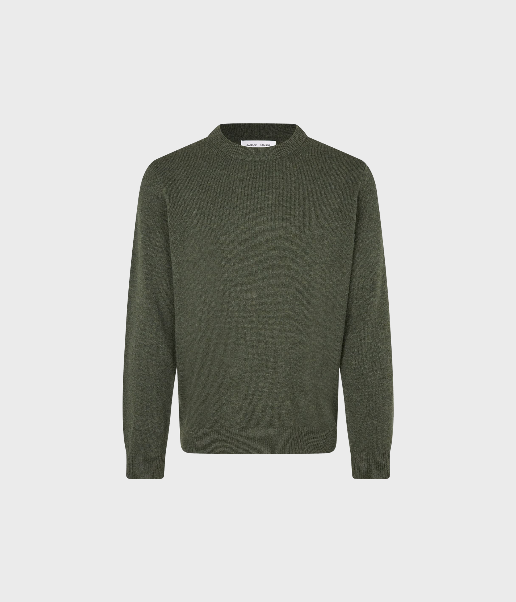 Isak Knit Sweater 15010. (190414TCX FOREST NIGHT)