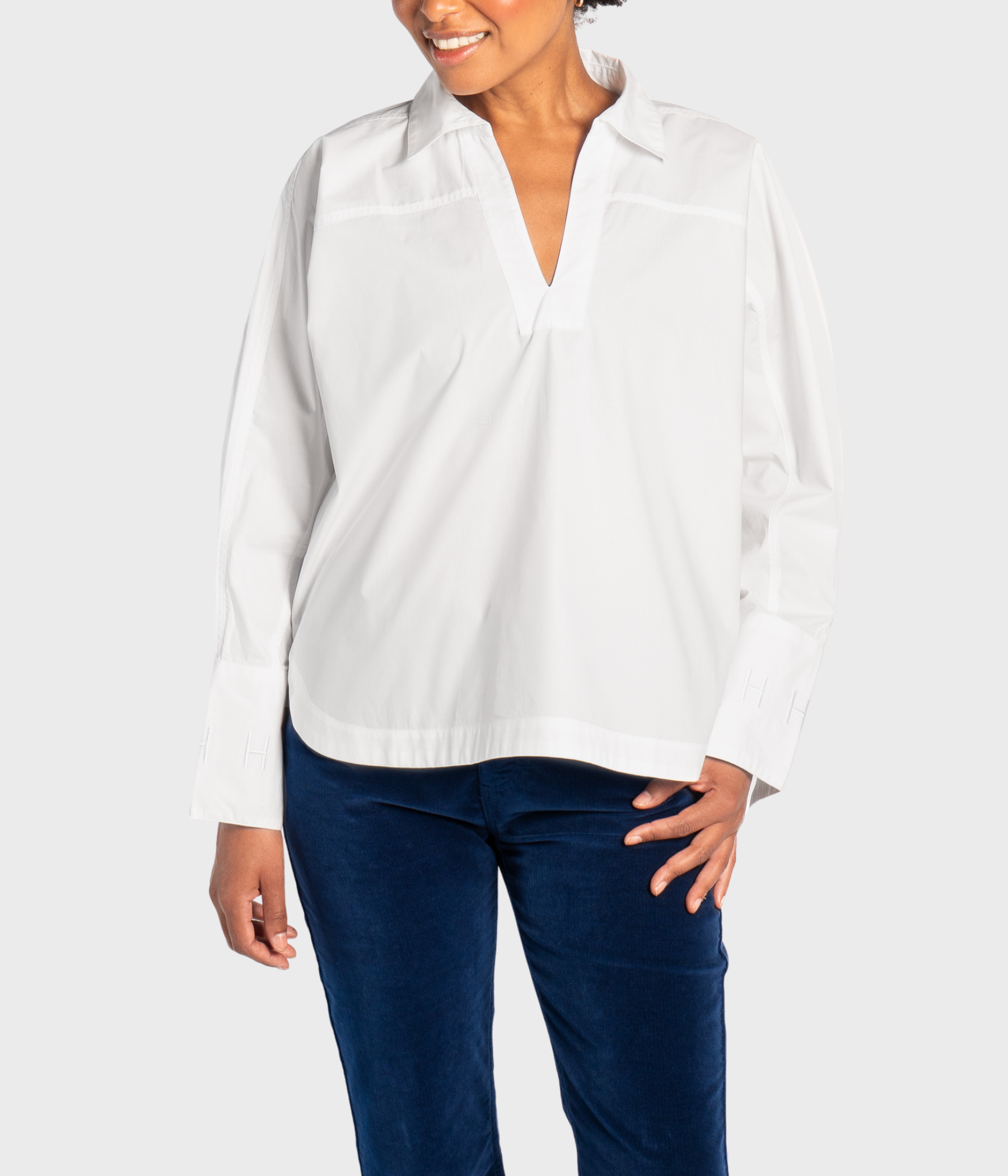 Miriam Shirt (0003 White Alyssum)