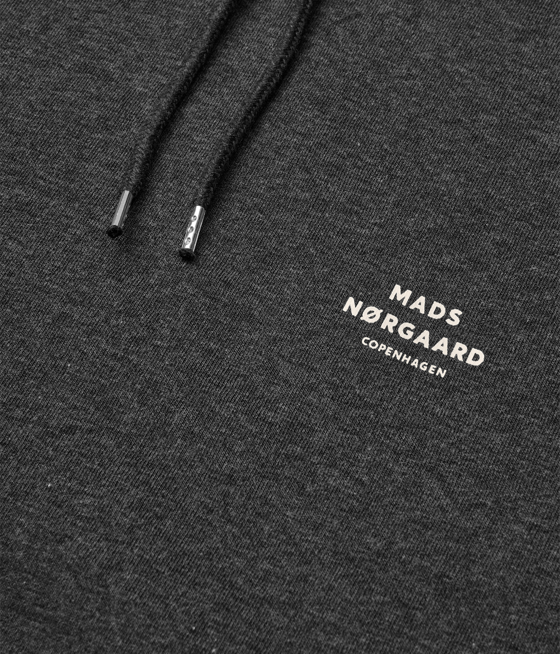Standard Hoodie Logo Sweat. (8129 Dark Grey Melange)
