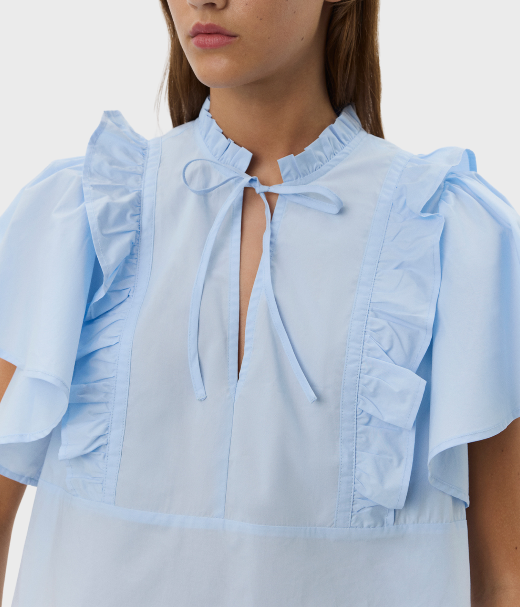MERLYSW BLOUSE (5063 Light blue)