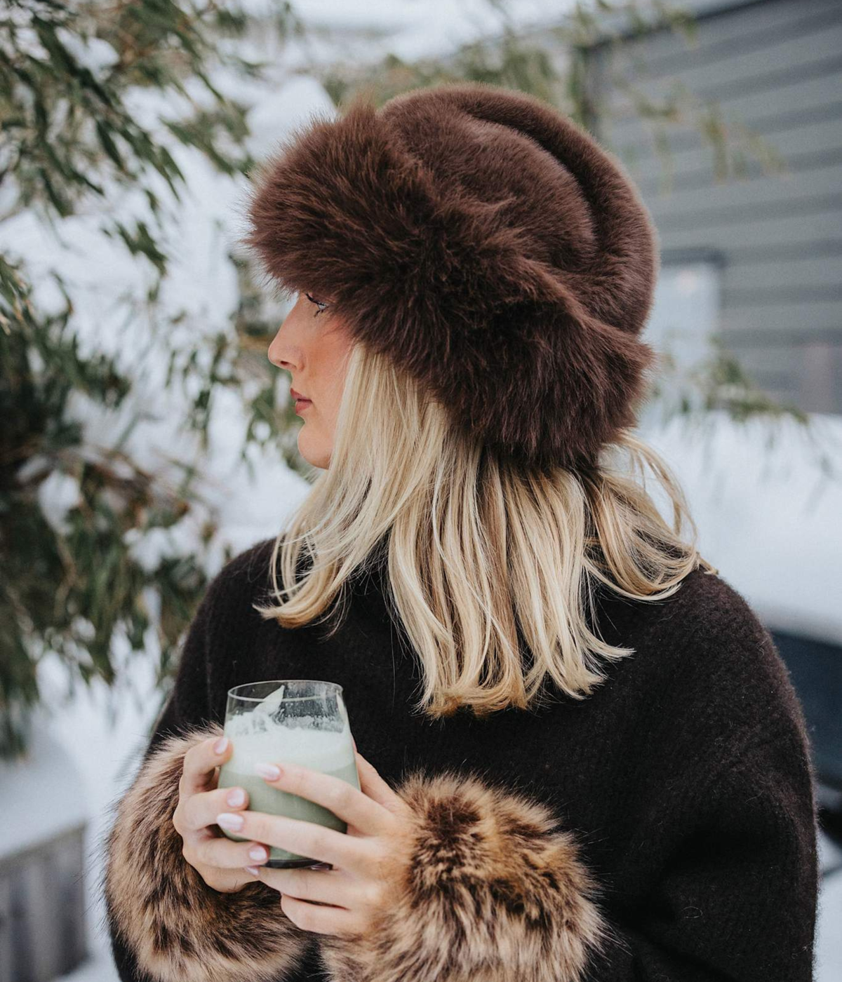 Amina Hat (Brown)