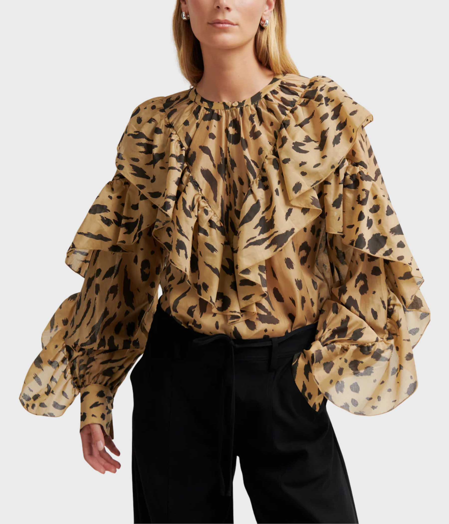 Elouise Blouse (6125 Kelp)
