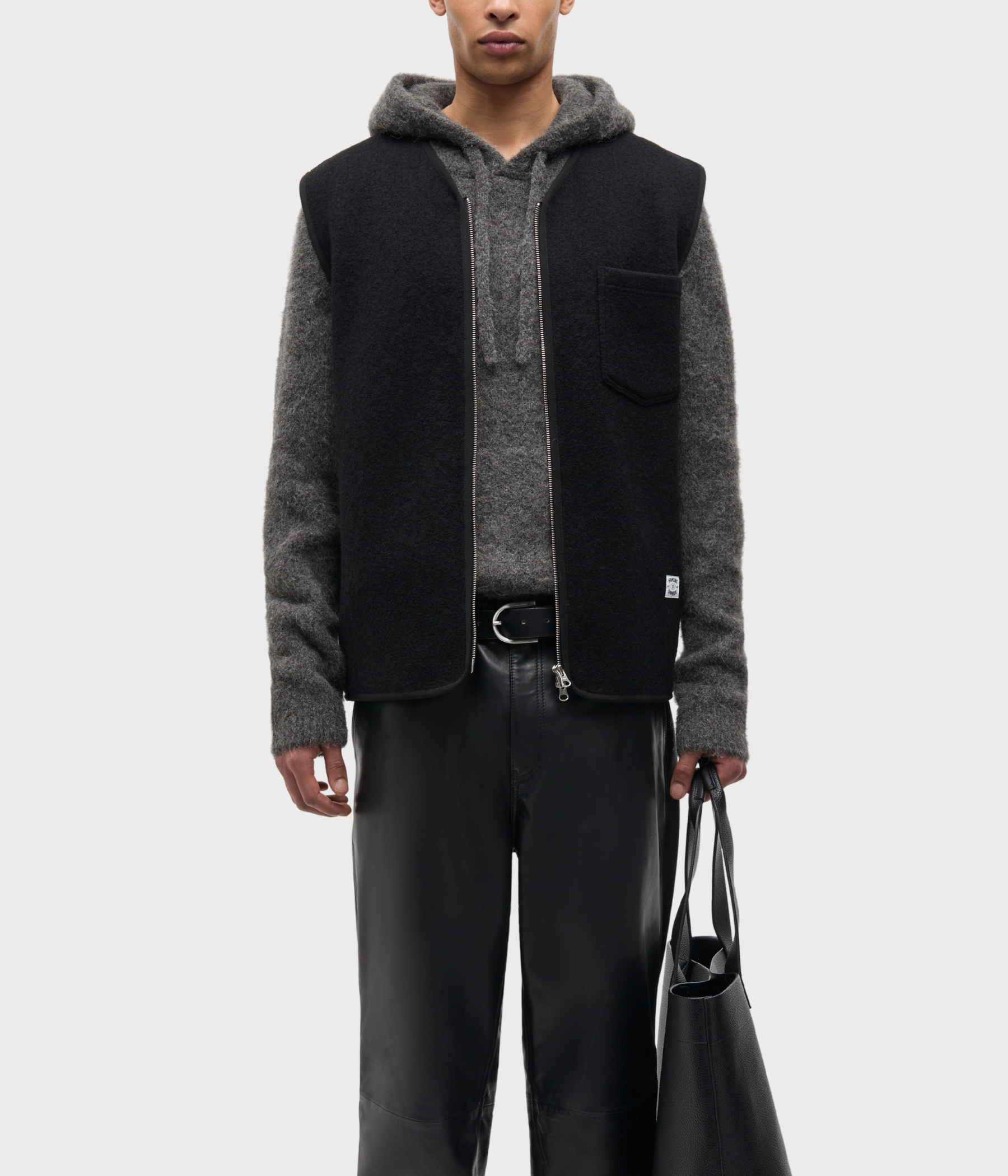 Sahannes Vest 14612 (CLR000021 BLACK)