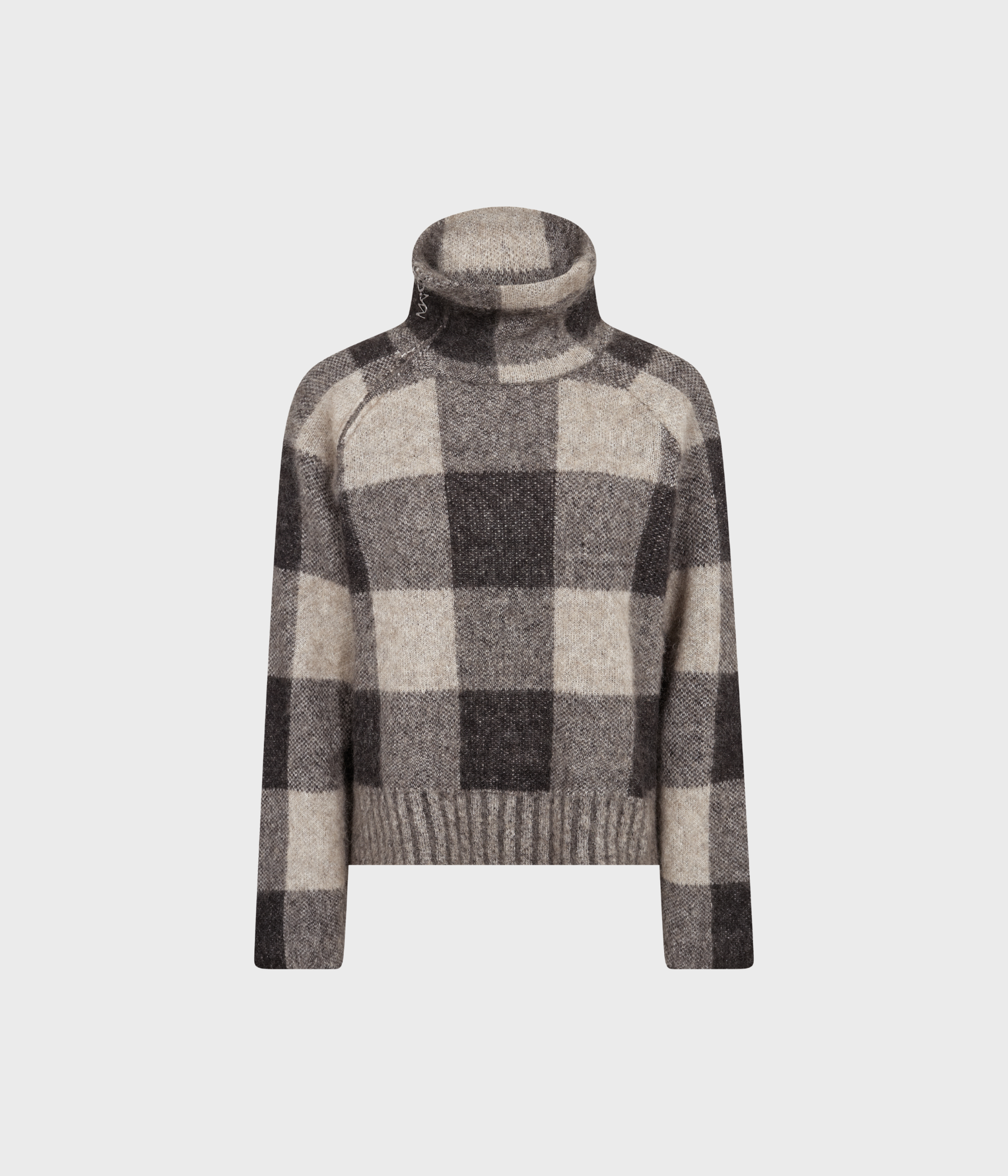 Mmmaija Check Knit (801 Black)
