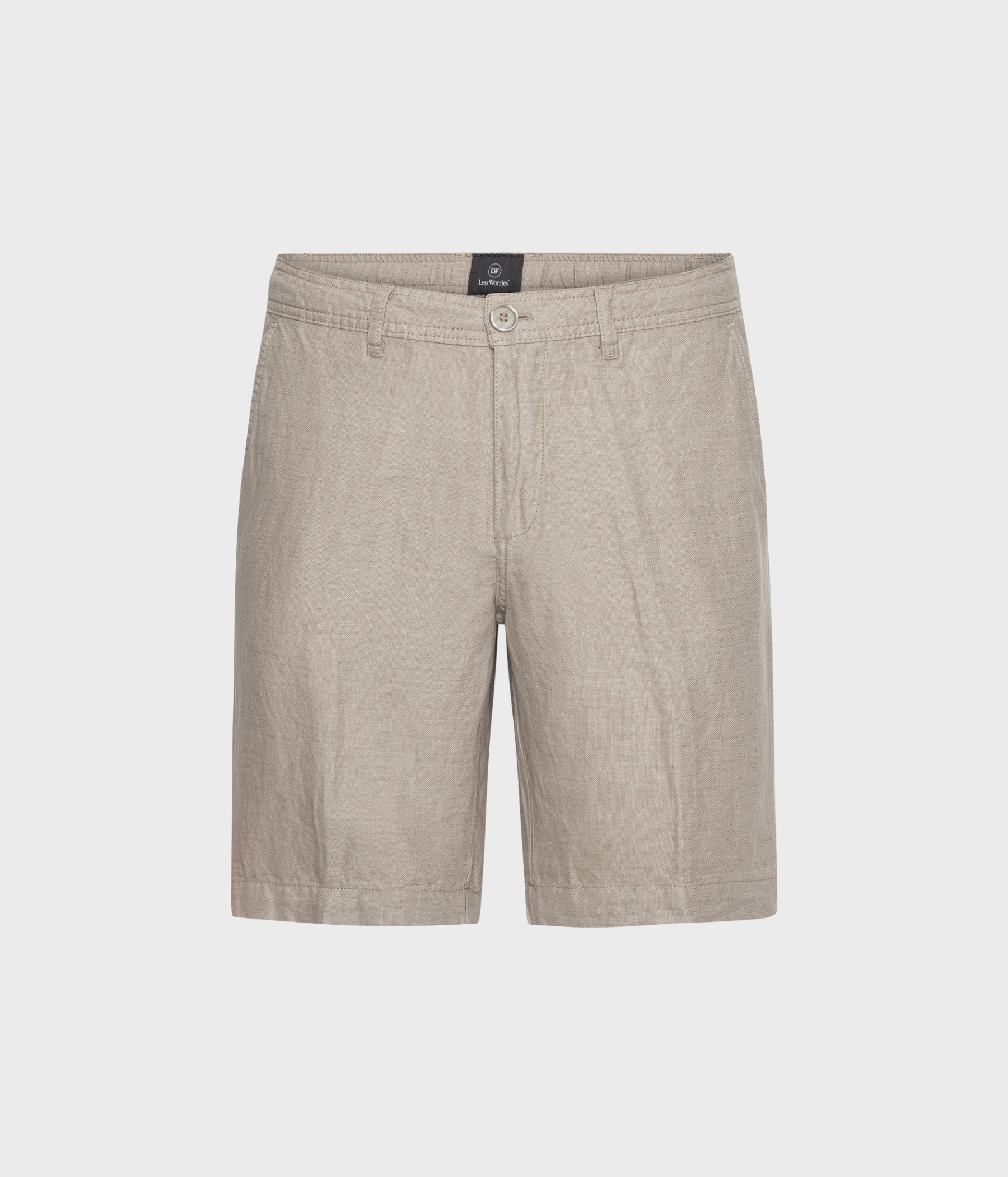Linen Mix Shorts (sand)