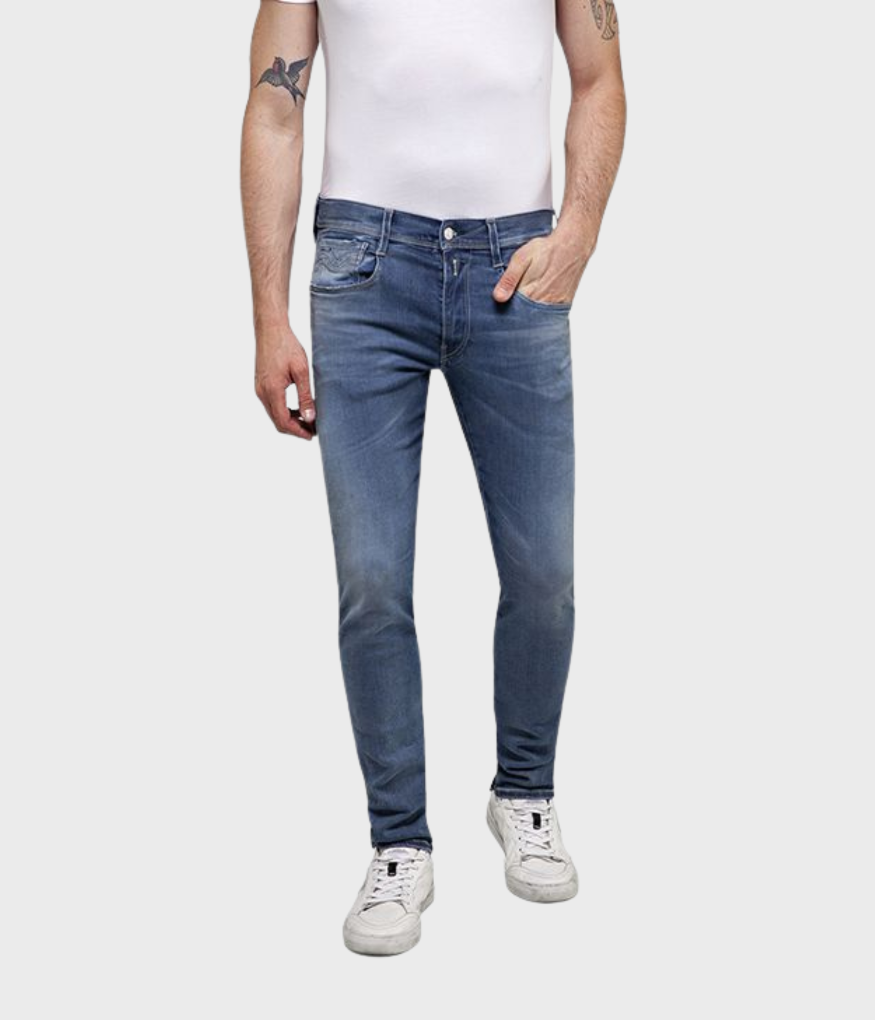 Trousers ANBASS Hyper Bio (009 MEDIUM BLUE)