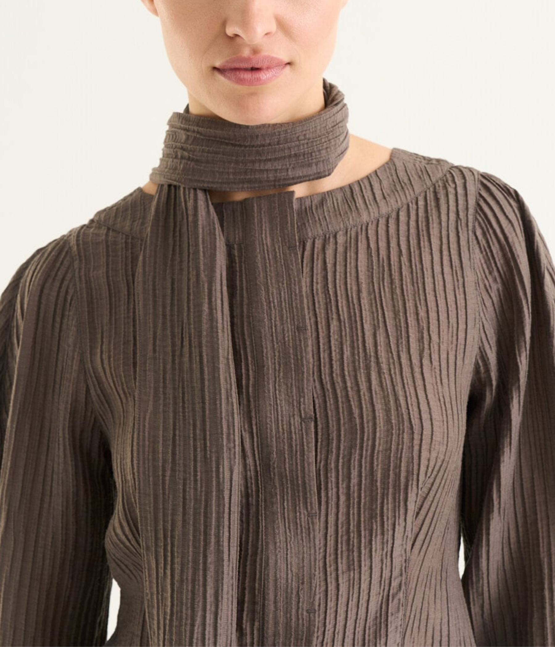 Nalani Blouse (Dk Taupe)