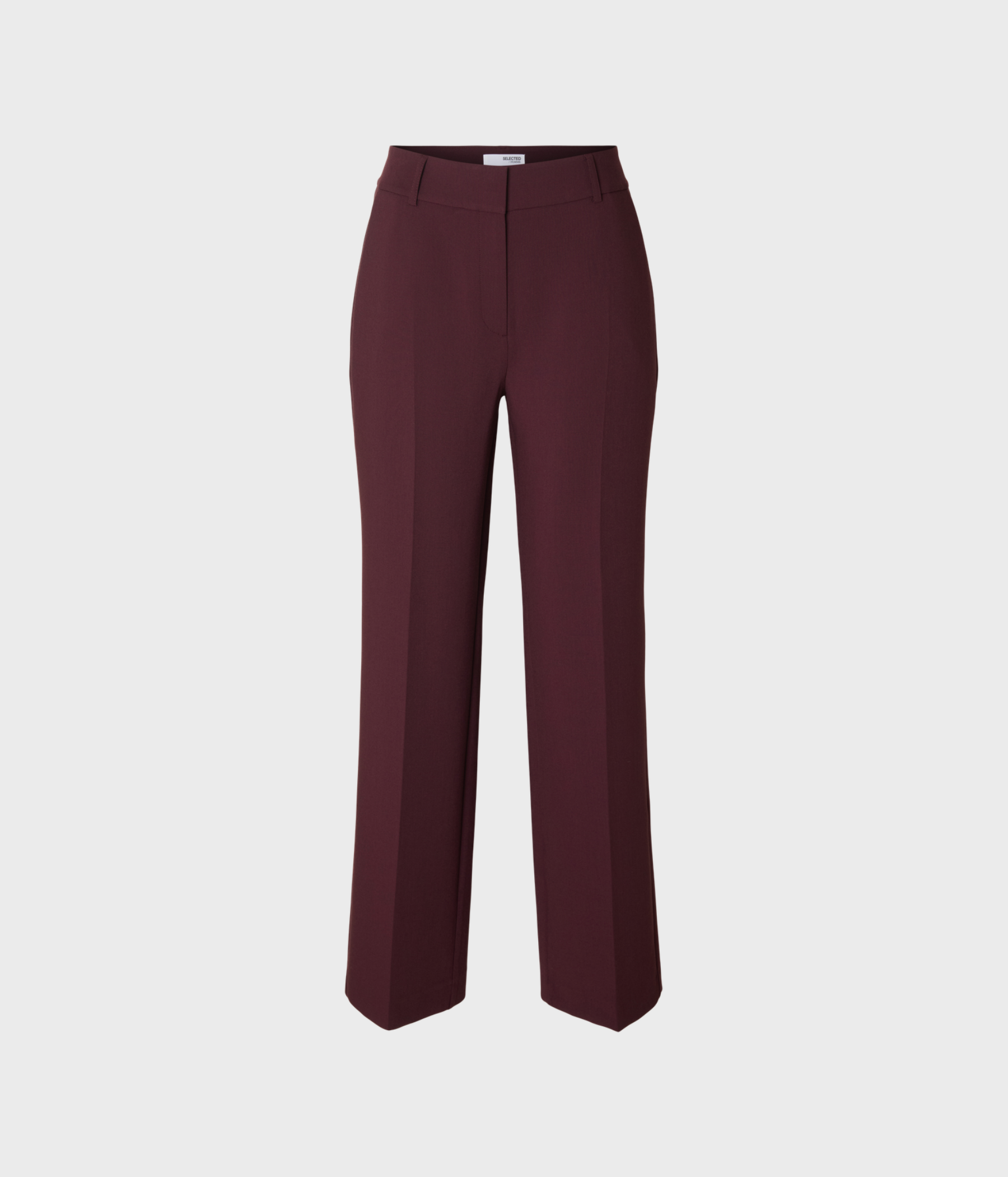 SLFRITA MW WIDE PANT MEL NOOS (Fig Detail:MELANGE)