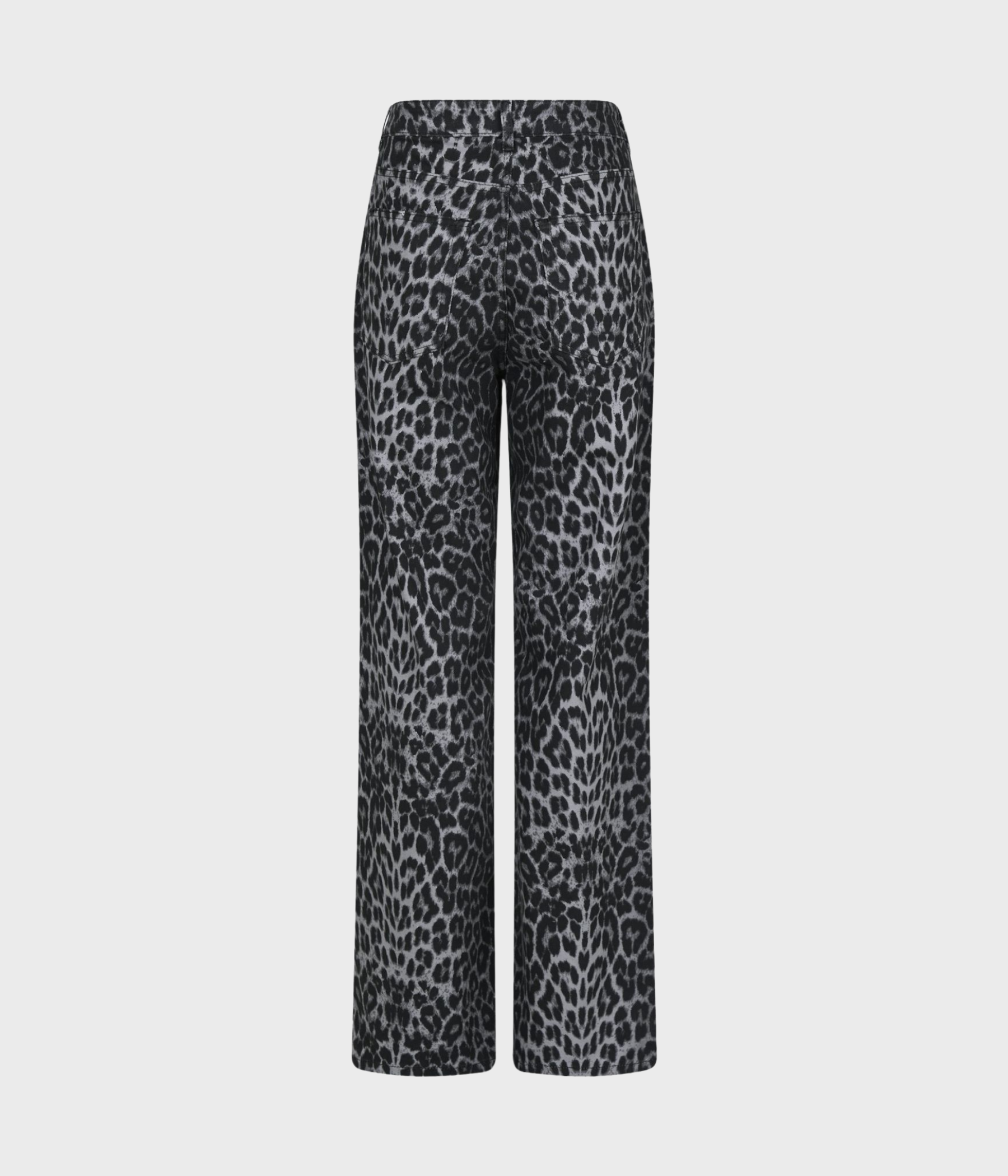 Simona Leopard Pants (670 Grey Leopard)
