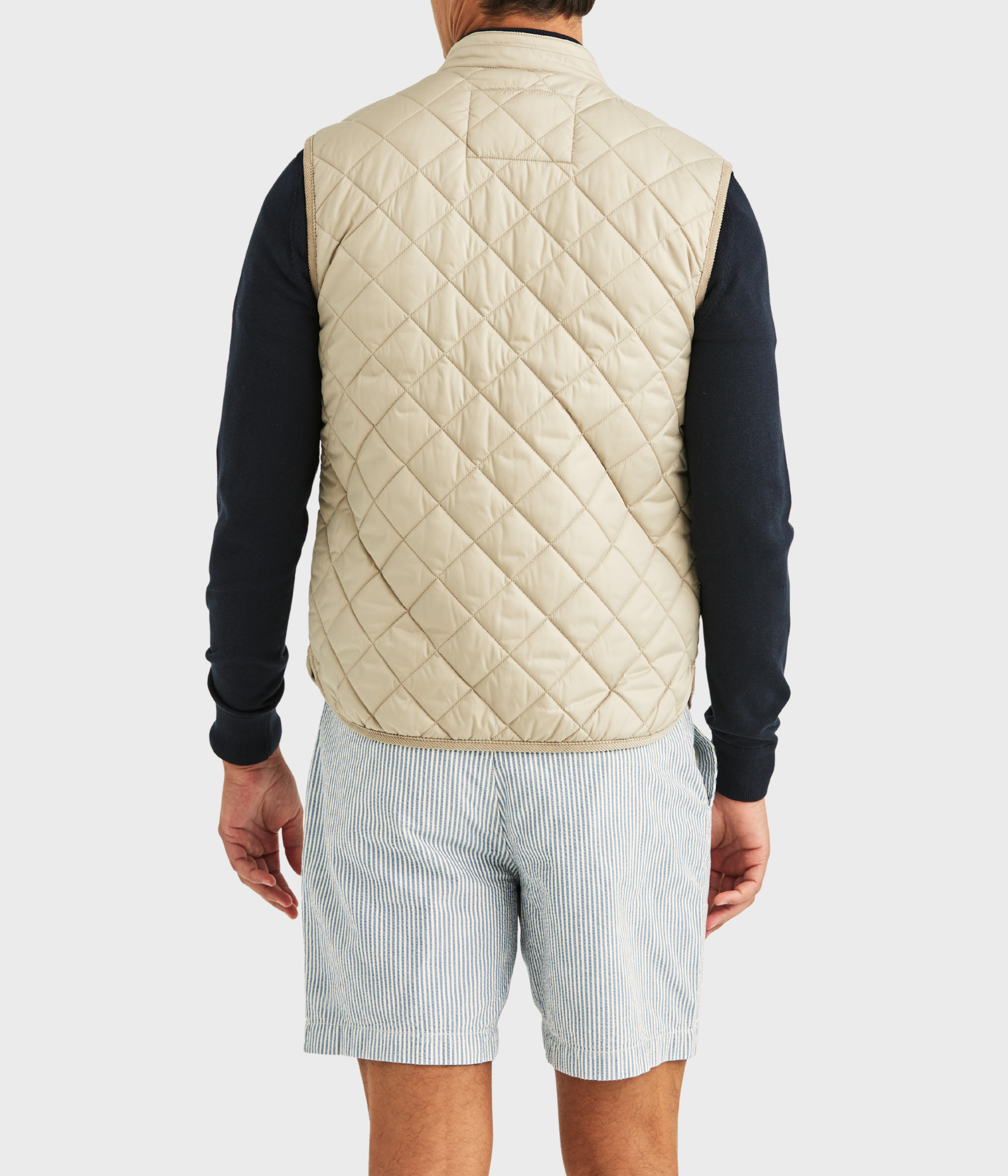Teddy Quilted Vest. (05 Khaki)