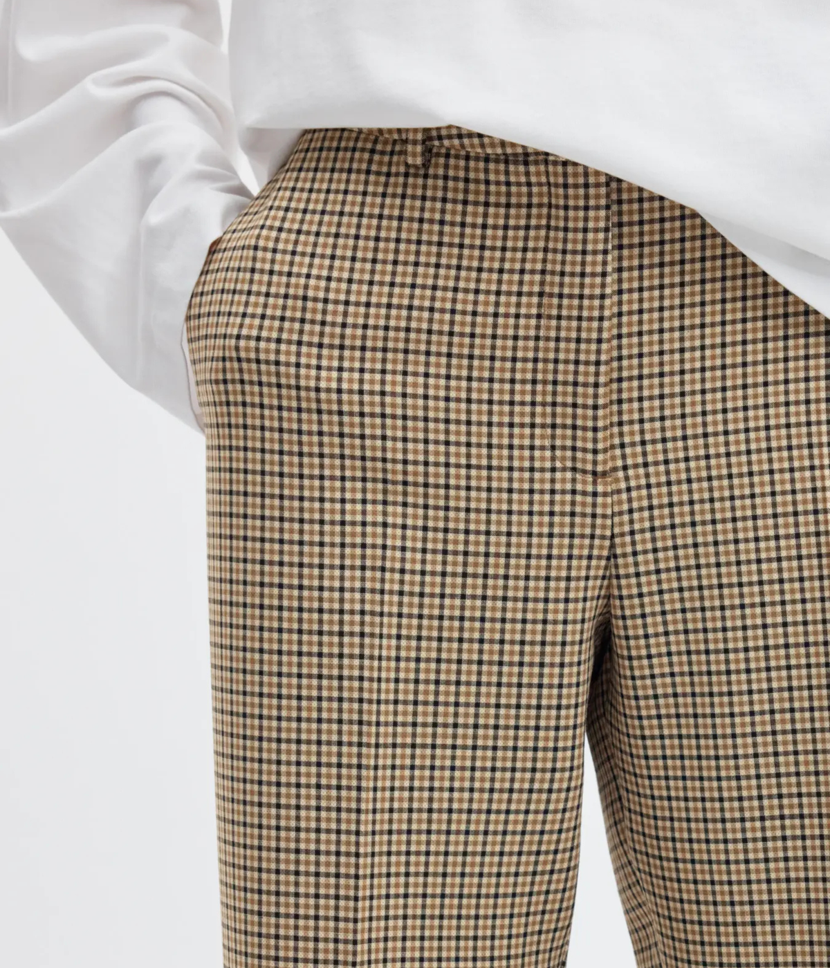 Slwrita Mw Wide Pant Check (Monks Robe Checks:CHECKS)