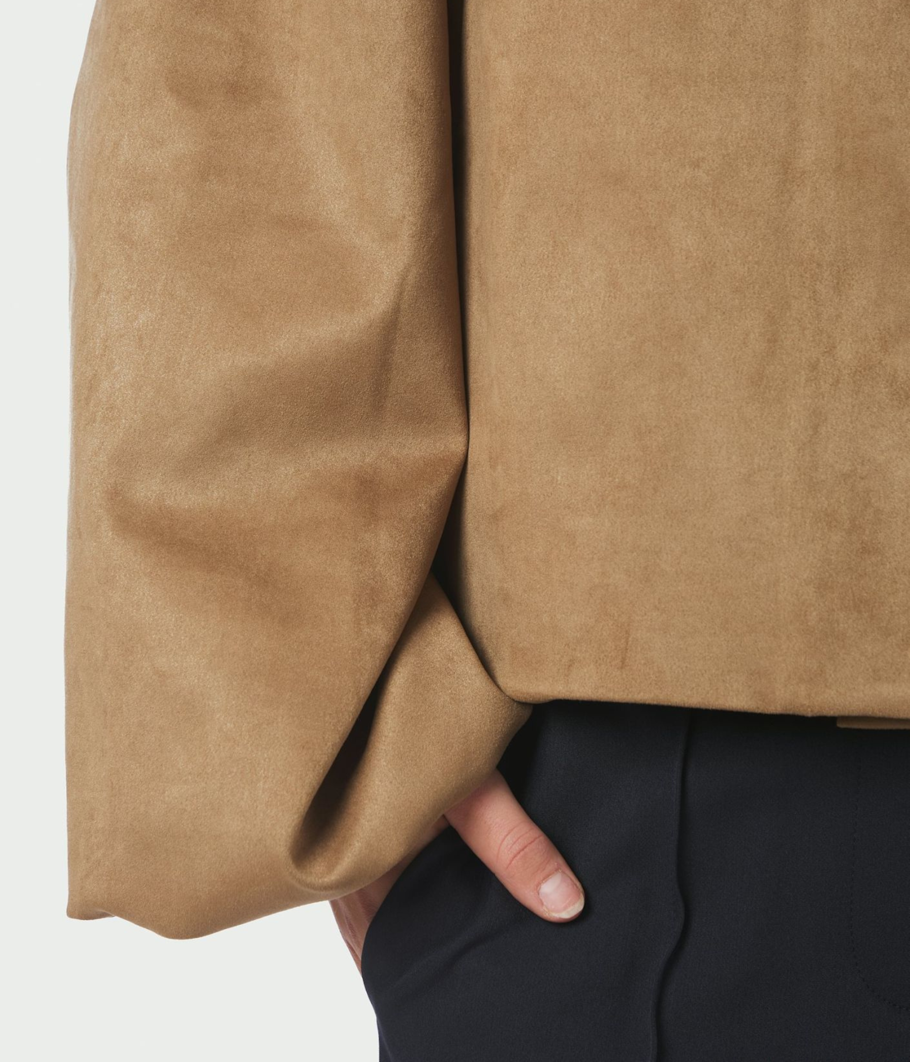 Tirsa Faux Suede Jacket (604 Cognac) - D.O. Design Only