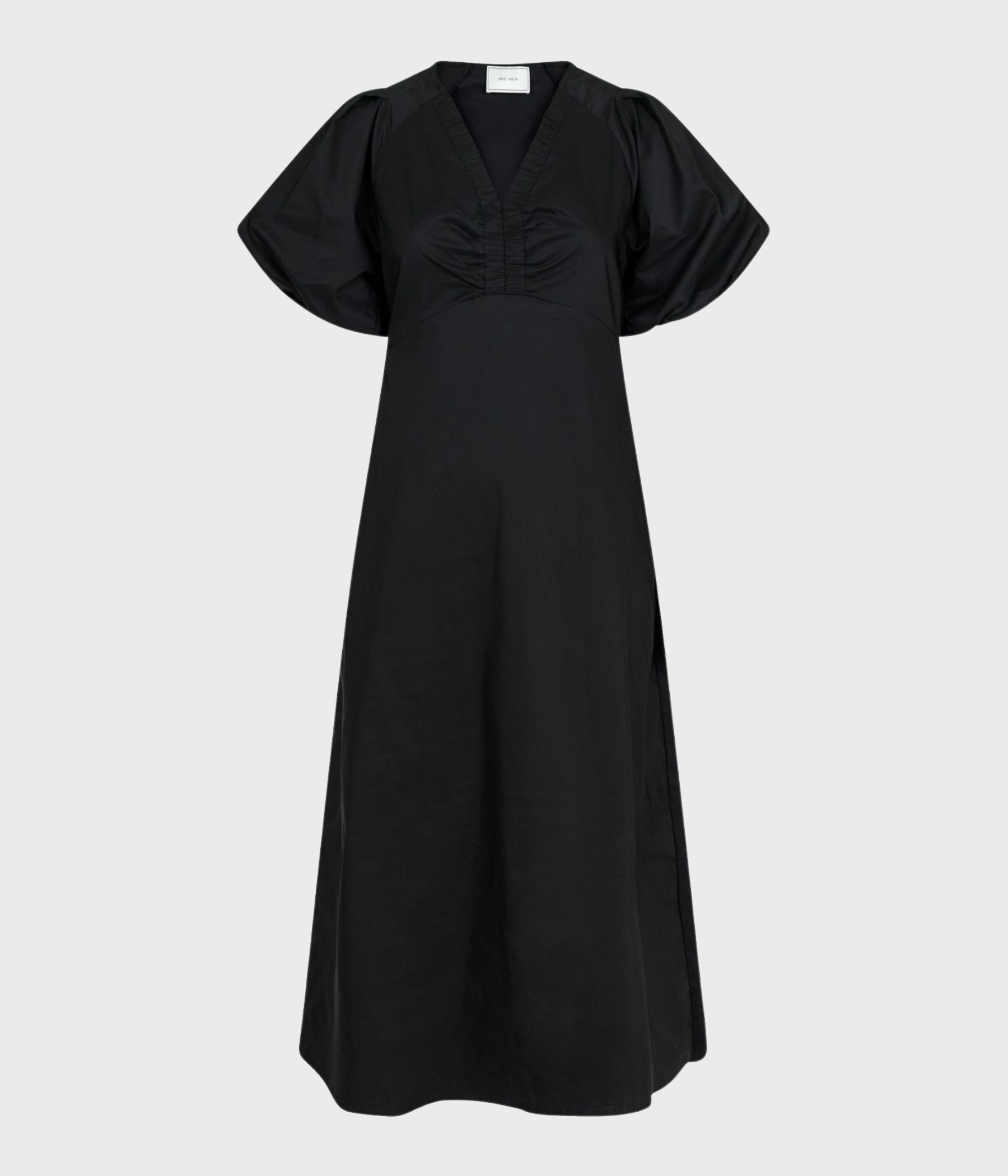 Illana Poplin Dress (100 Black)