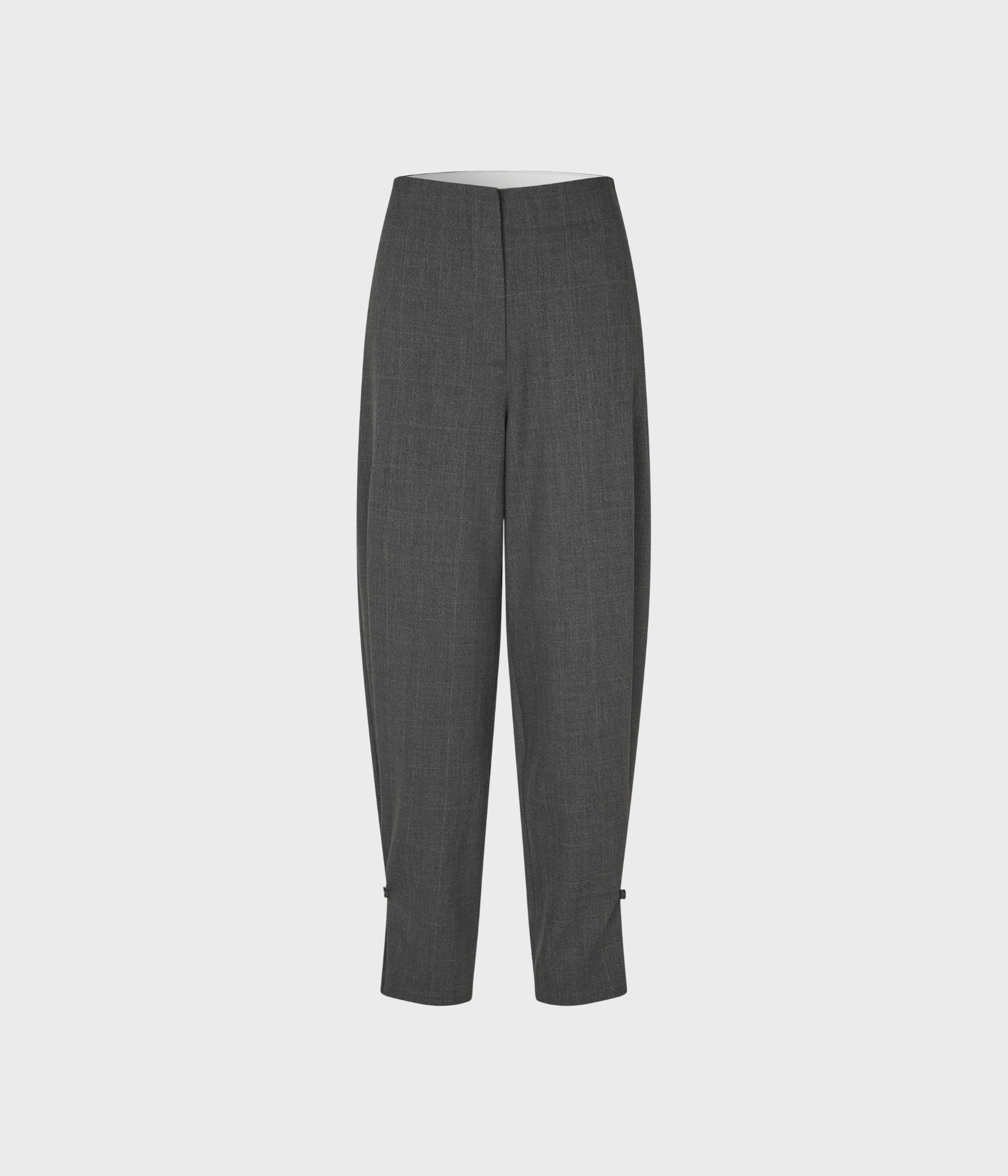Anjou Trousers (Dark grey melange)