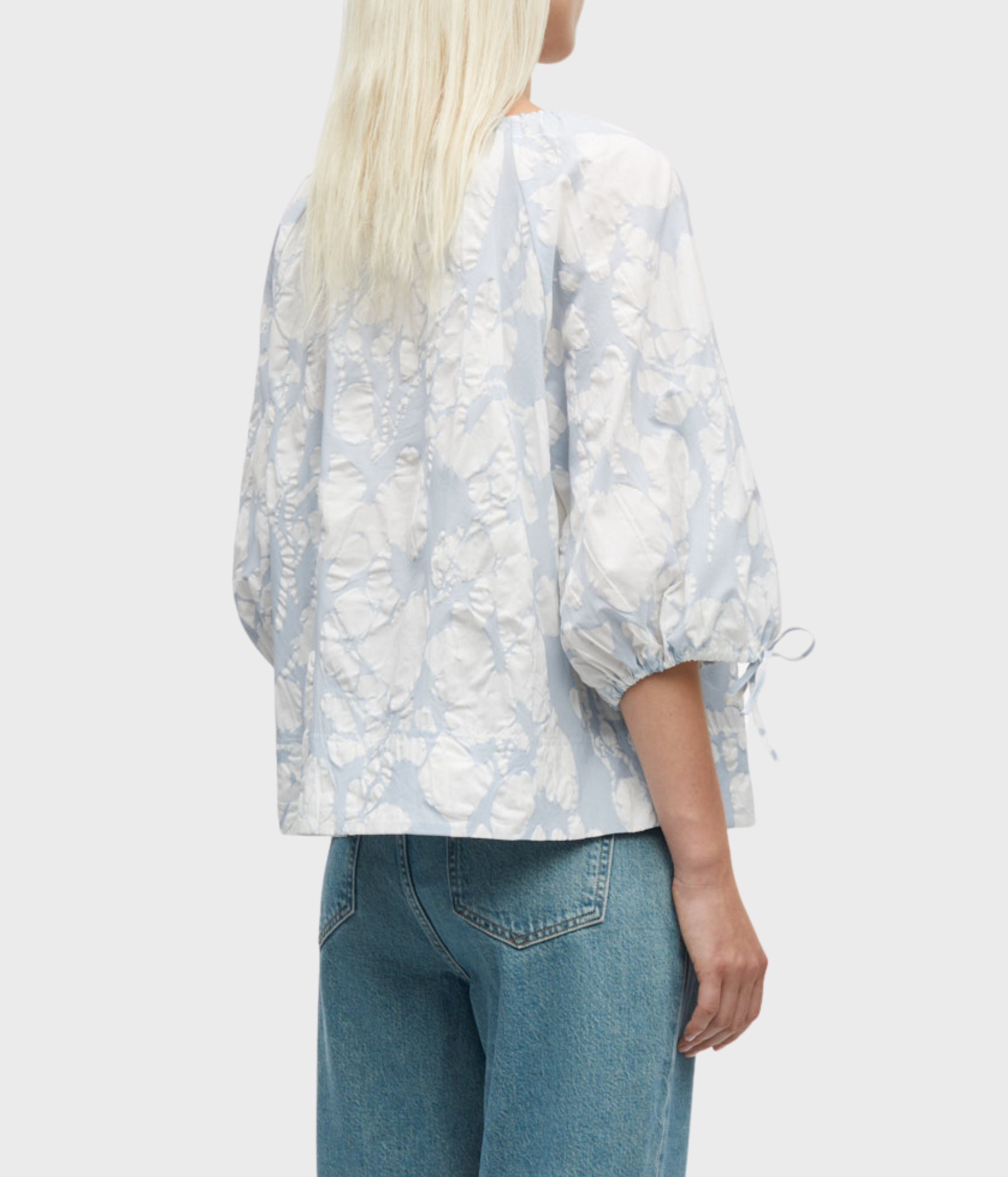 Samatera Ss Blouse 15644 (CLR002169 Peony Egret)