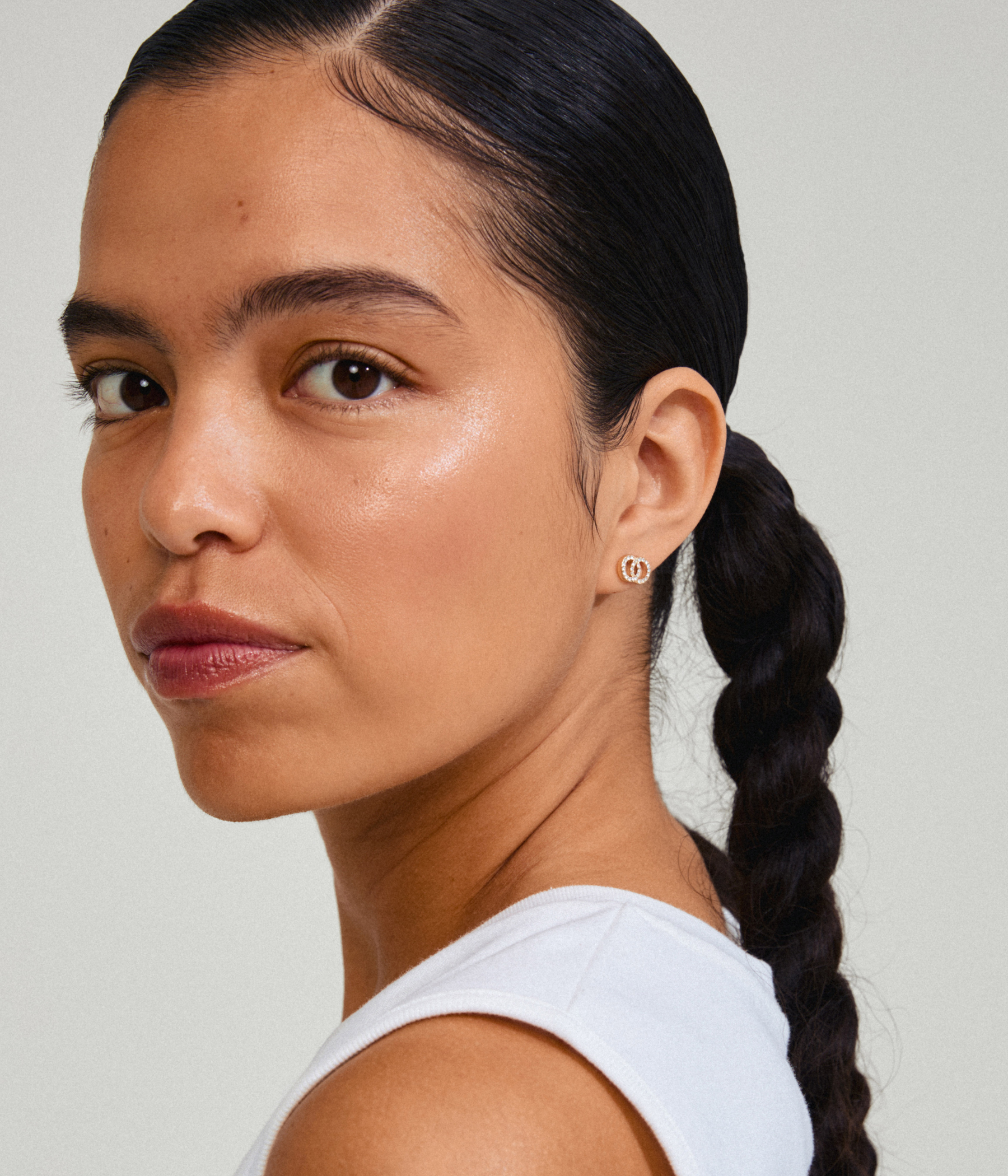 JOLINA Recycled Earrings Gold-Plated (gold-plated)