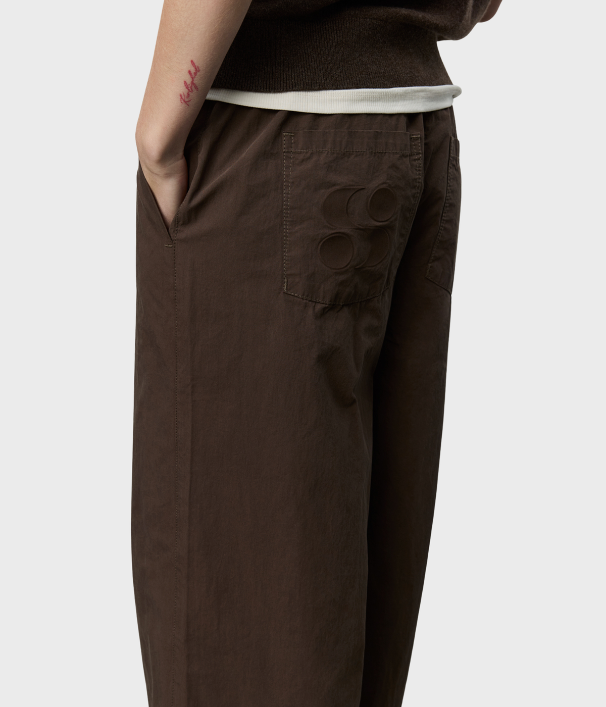 Reinesw Wide Leg Trousers (7052 Brown)