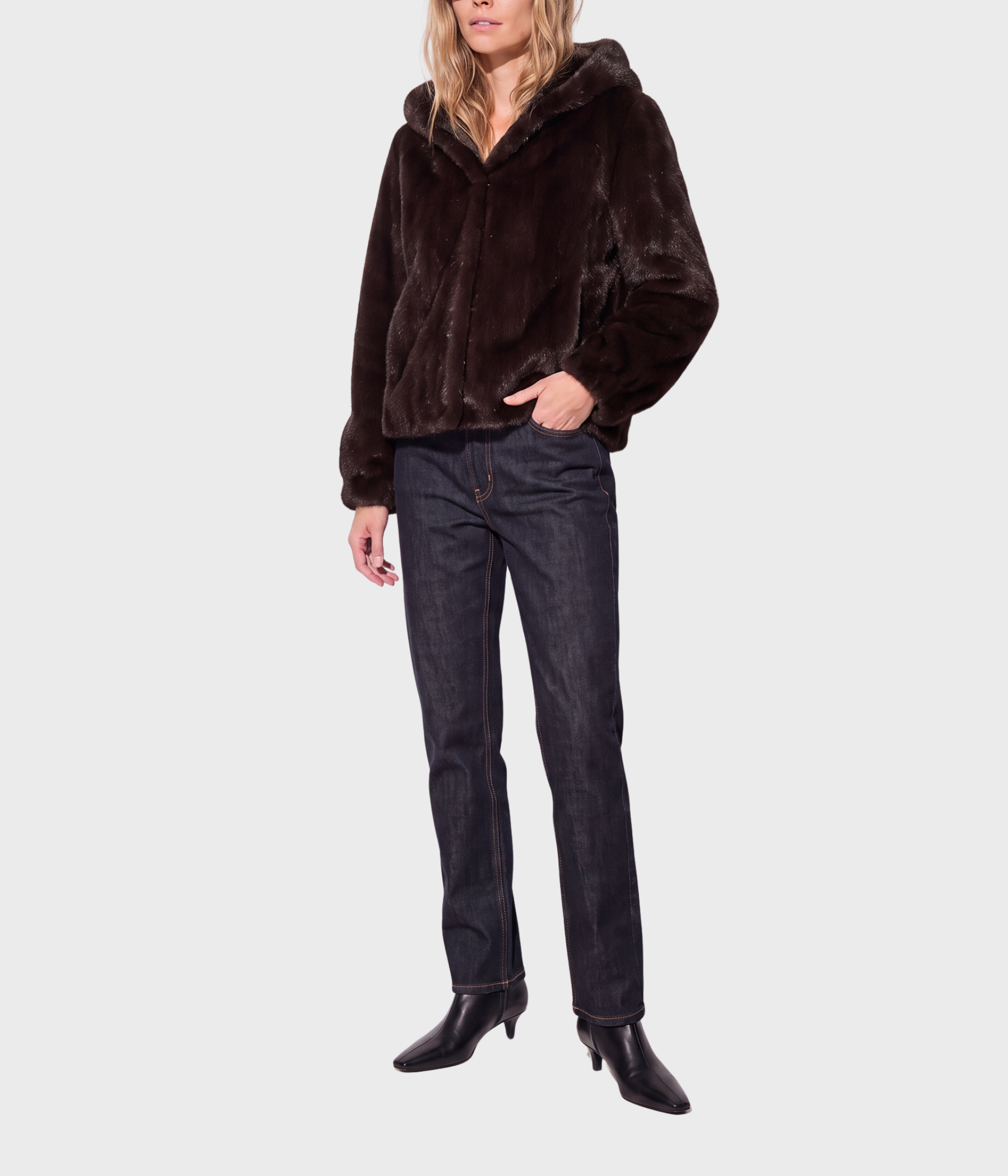 Odelia Jacket (14700Chocolate Brown)