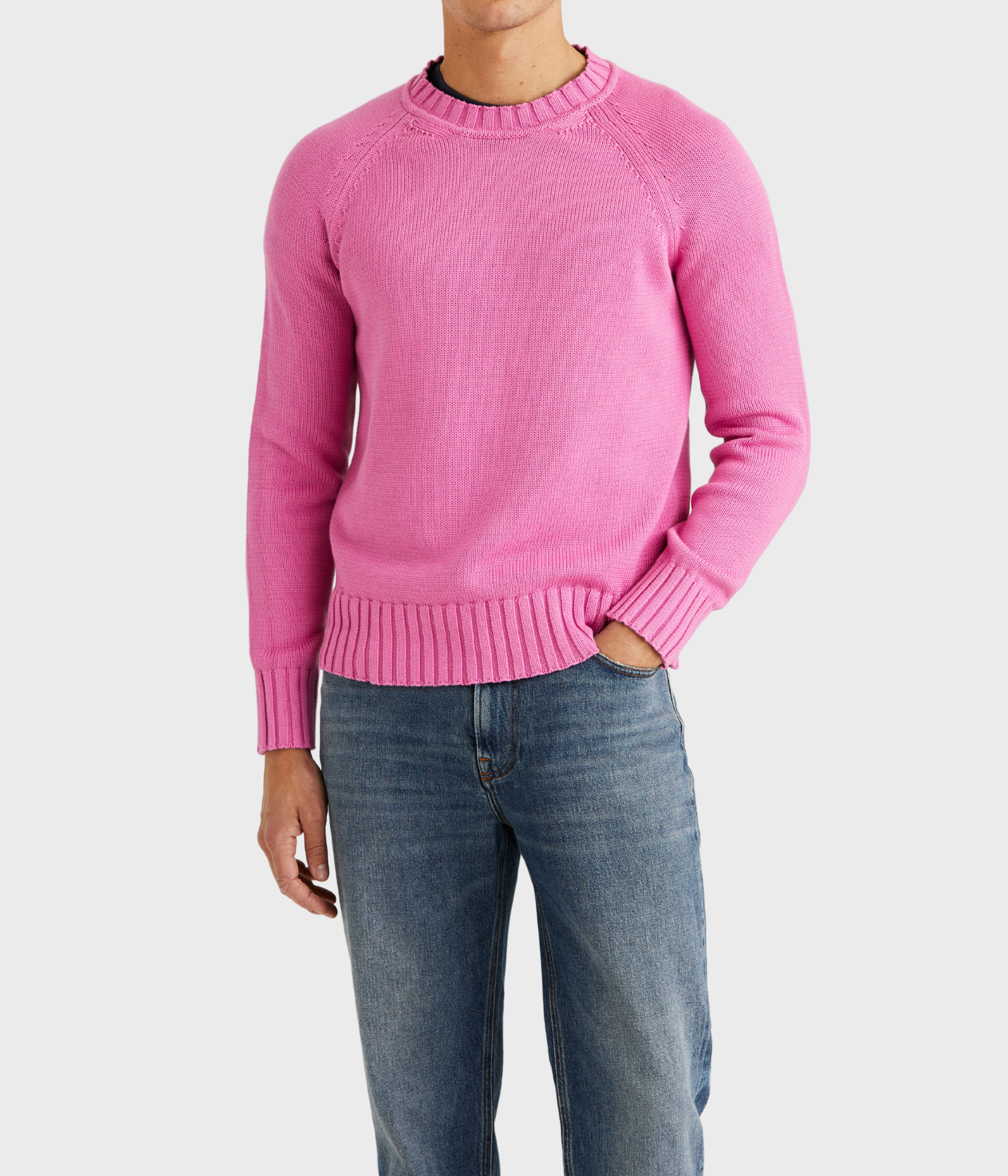 Brooks Crew Oneck (37 Cerise)