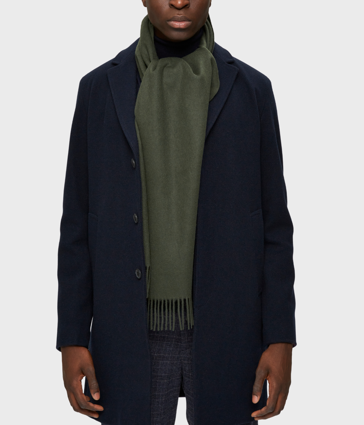 Slmtope Wool Scarf (Forest Night)