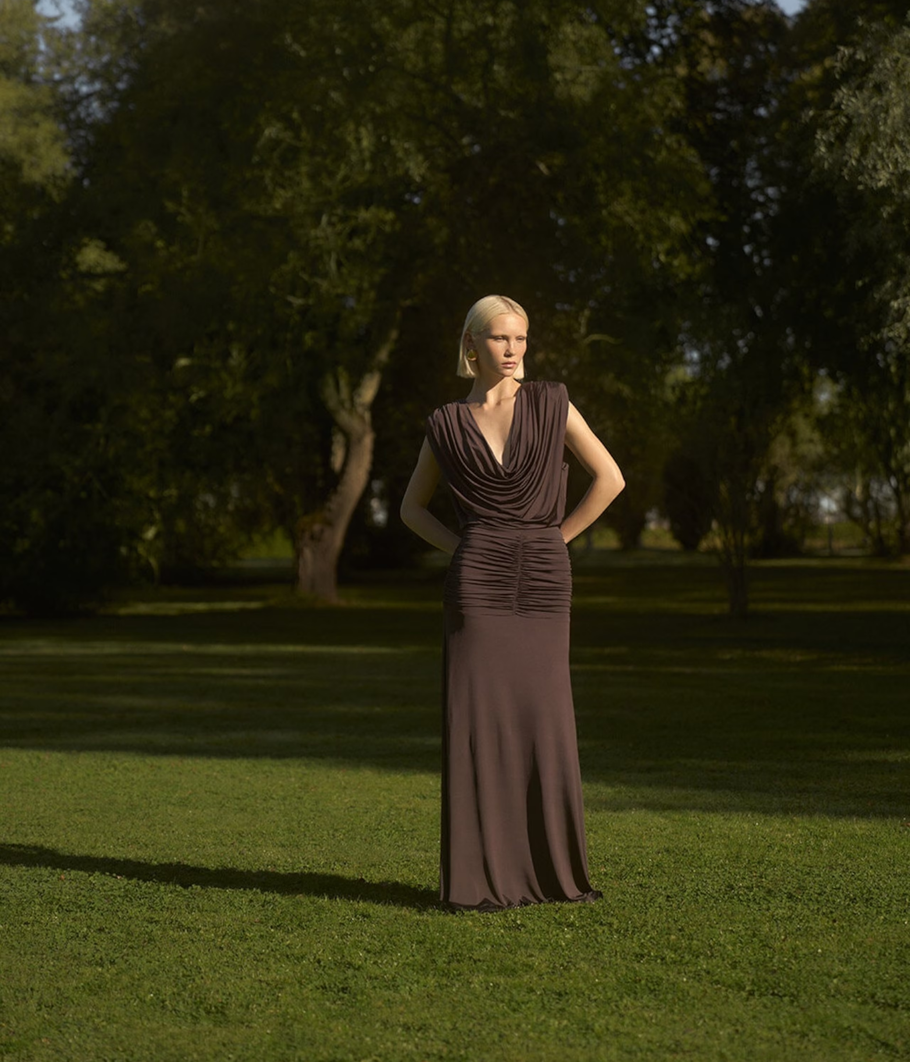 Jonquil Dress (COFFEE)