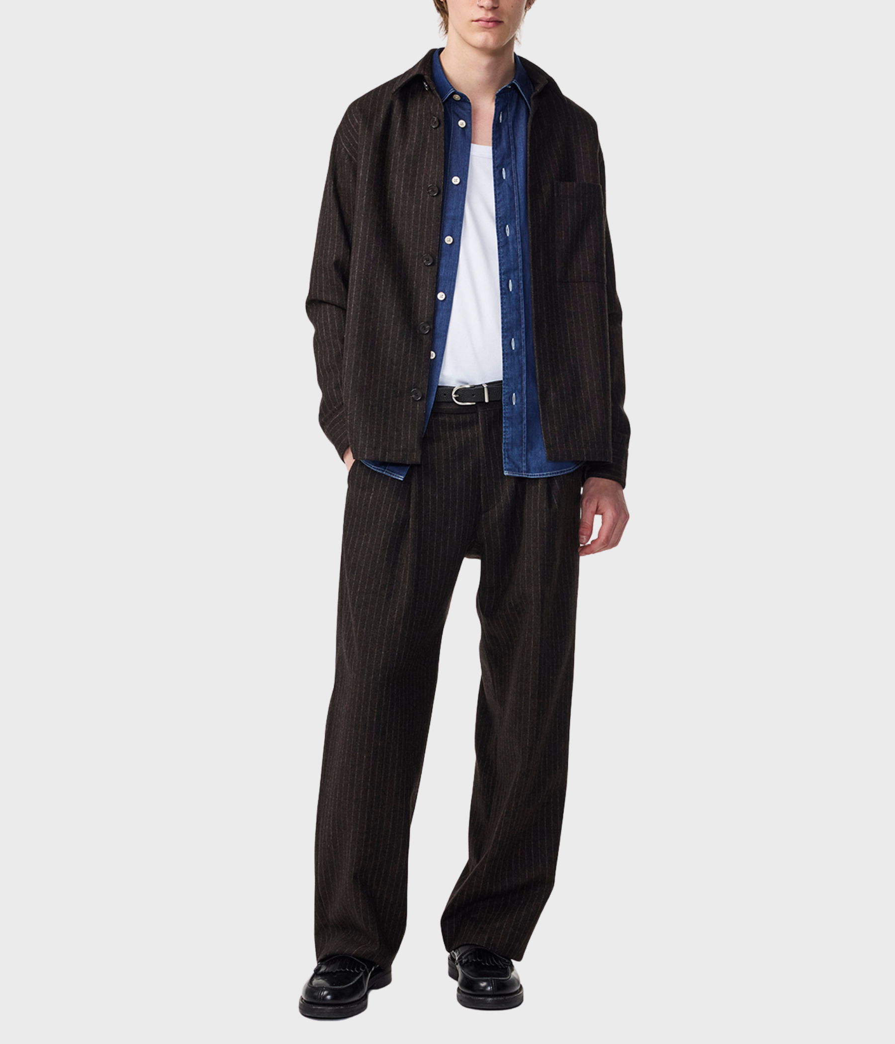 Freddy 1630. (780 Brown Stripe)