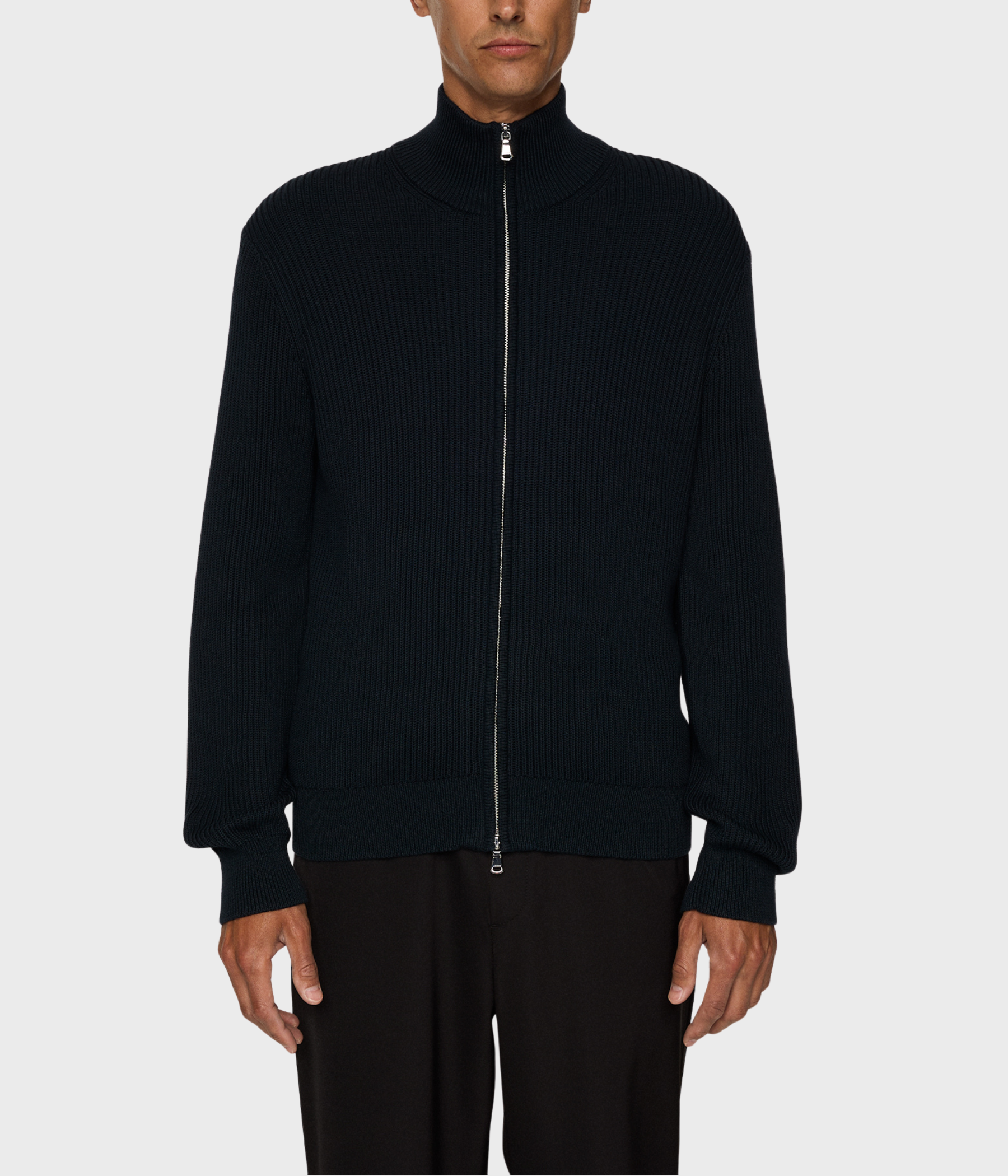 Alexis Full Zip Cardigan. (6855 JL Navy)