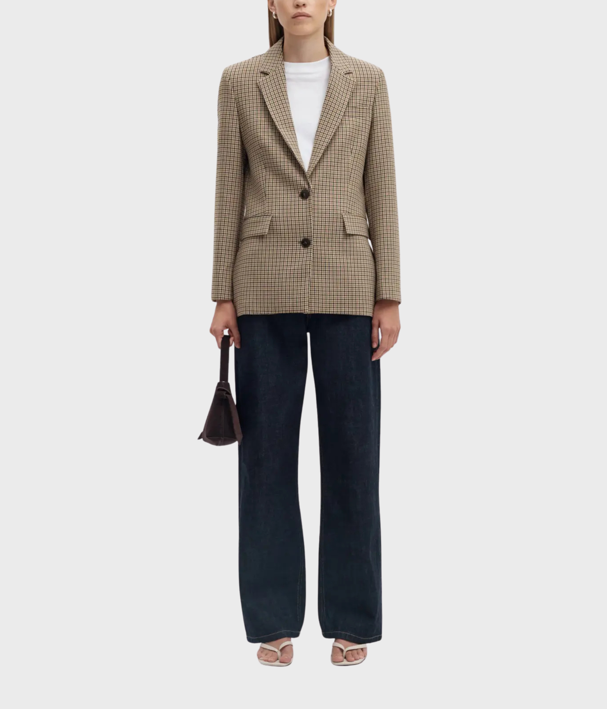 Slwrita Ls Classic Blazer Check (Monks Robe Checks:CHECK)