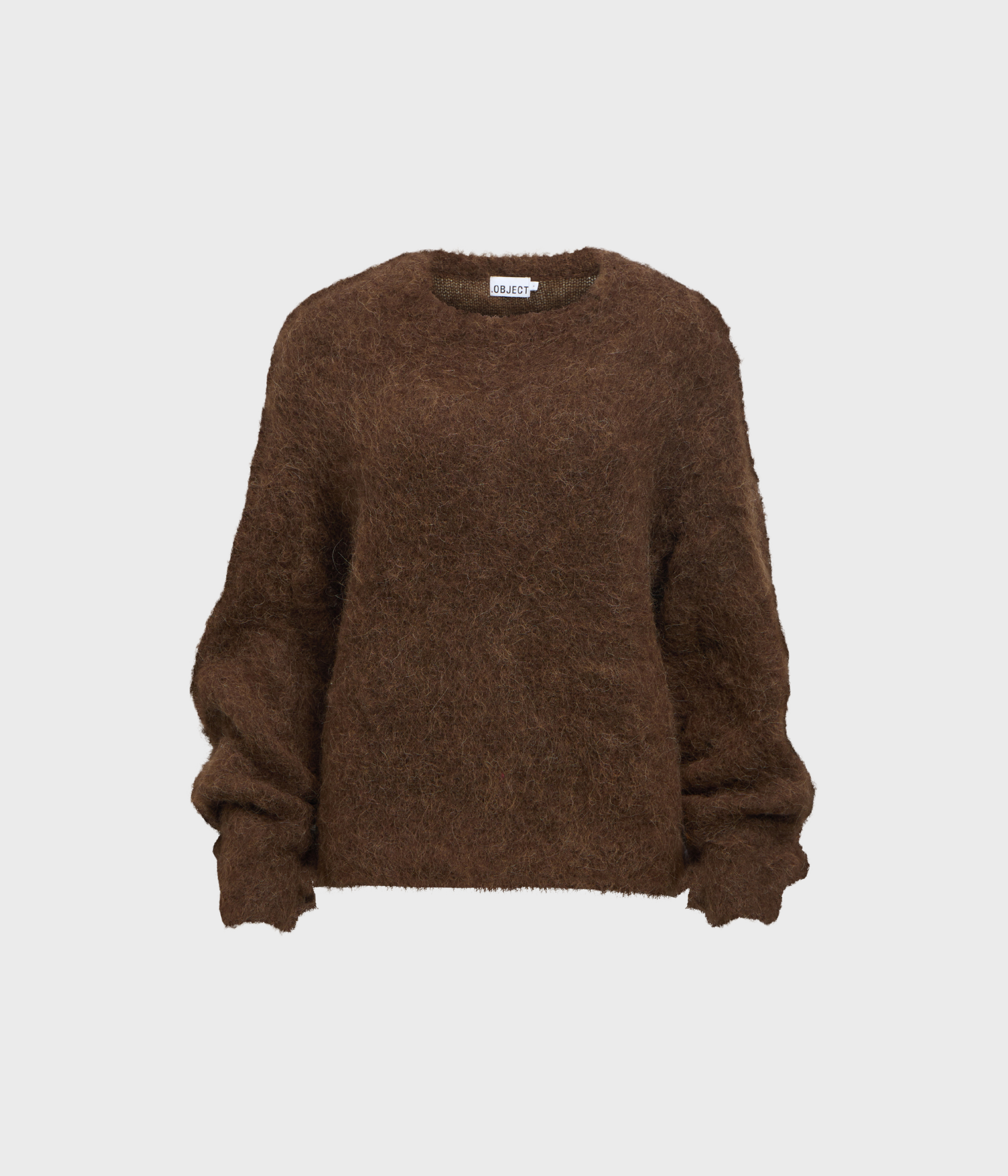 Objharry L/S Lo Knit Pullover Noos (Carafe Detail:Melange)