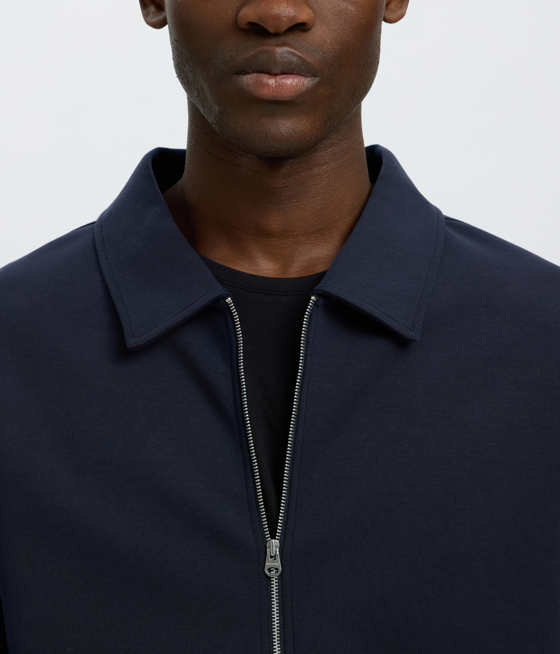 Slmtom Soft Full Zip Sweat Noos (Sky Captain)