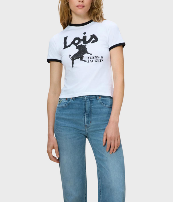 t-shirt från LOIS med Vintage tryck