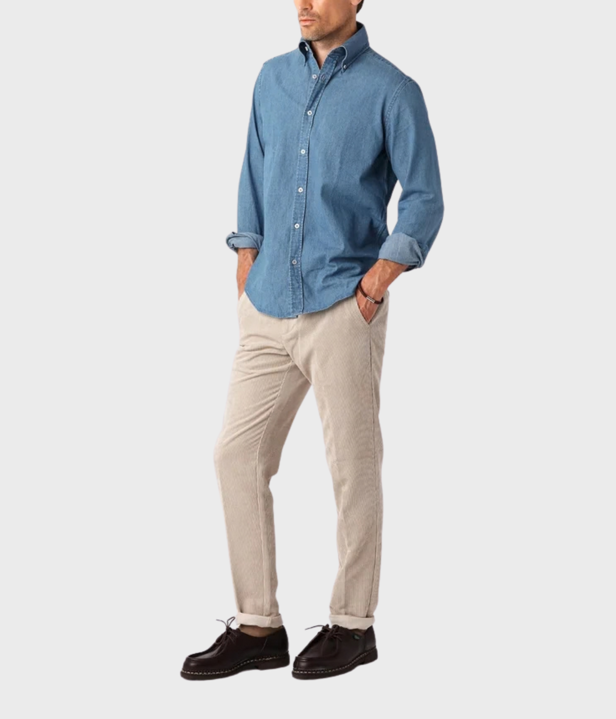 Denim Shirt (Rough Denim)