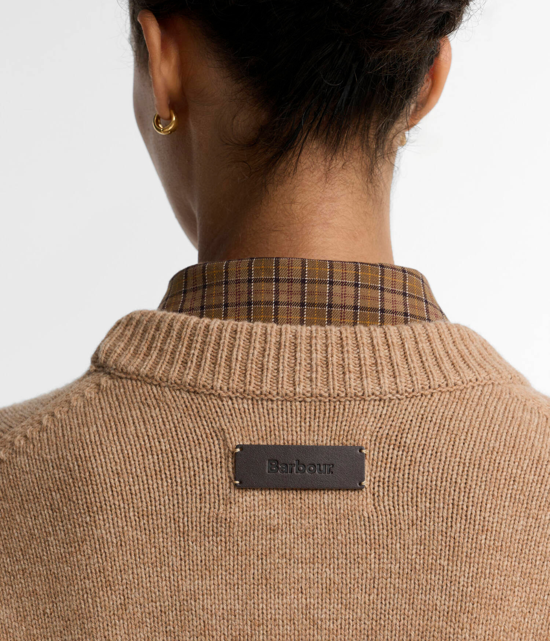 Barbour Ivybridge Knitted Jumper (BE93 Warm Trench)