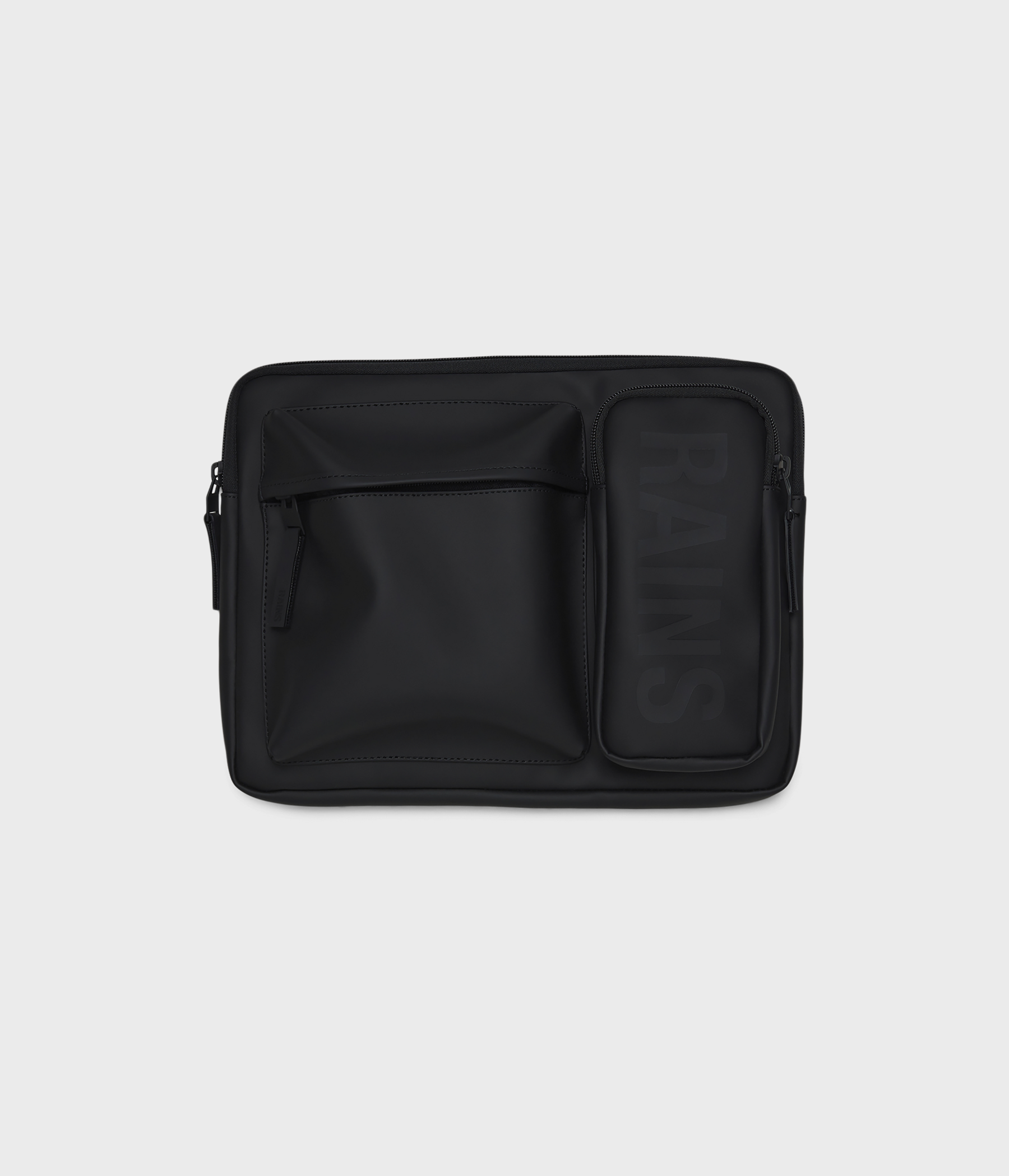 Svart vattentätt laptop fodral