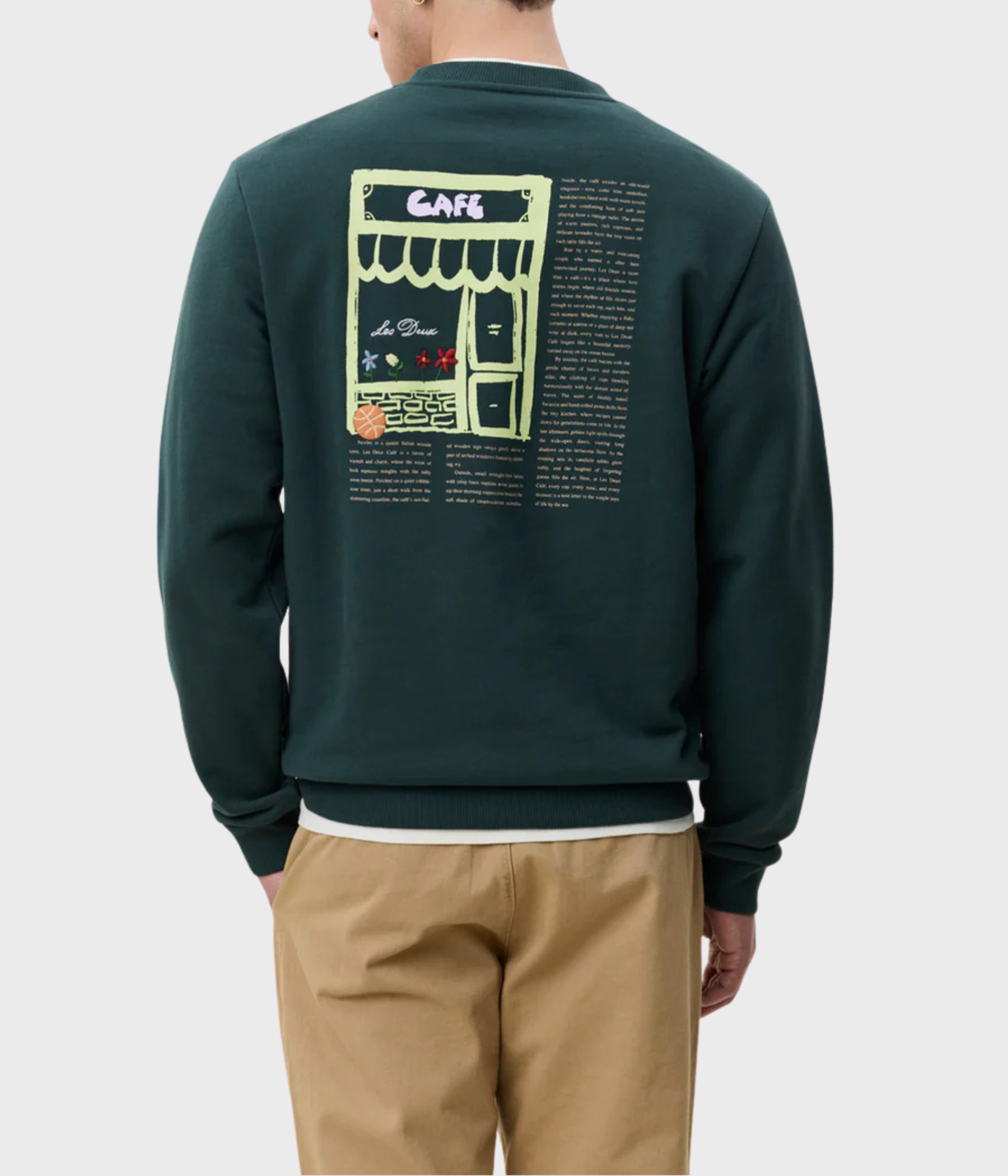 Café Sweatshirt (546 Pine Green)