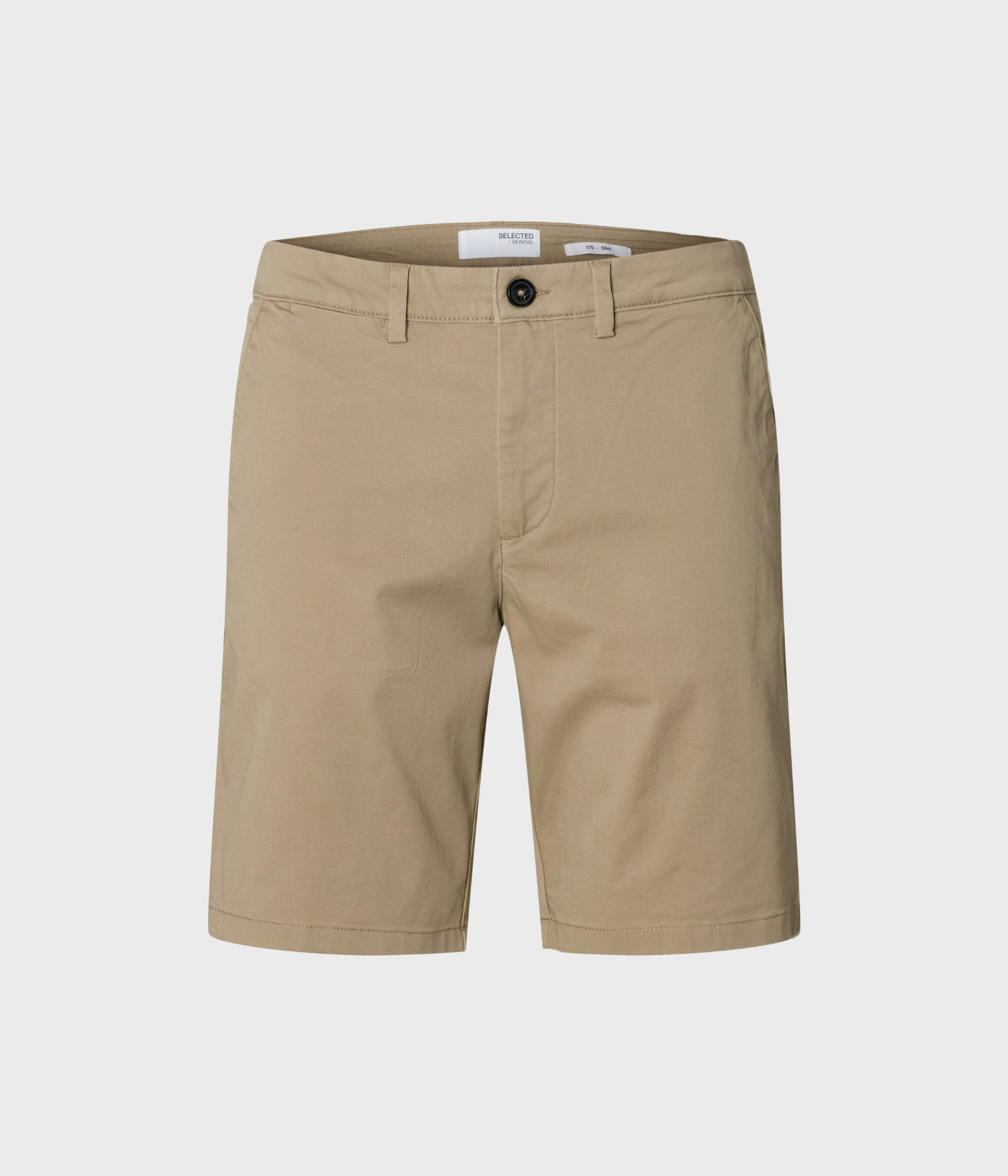 SLHSLIM-MILES FLEX SHORTS NOOS (GREIGE) - D.O. Design Only