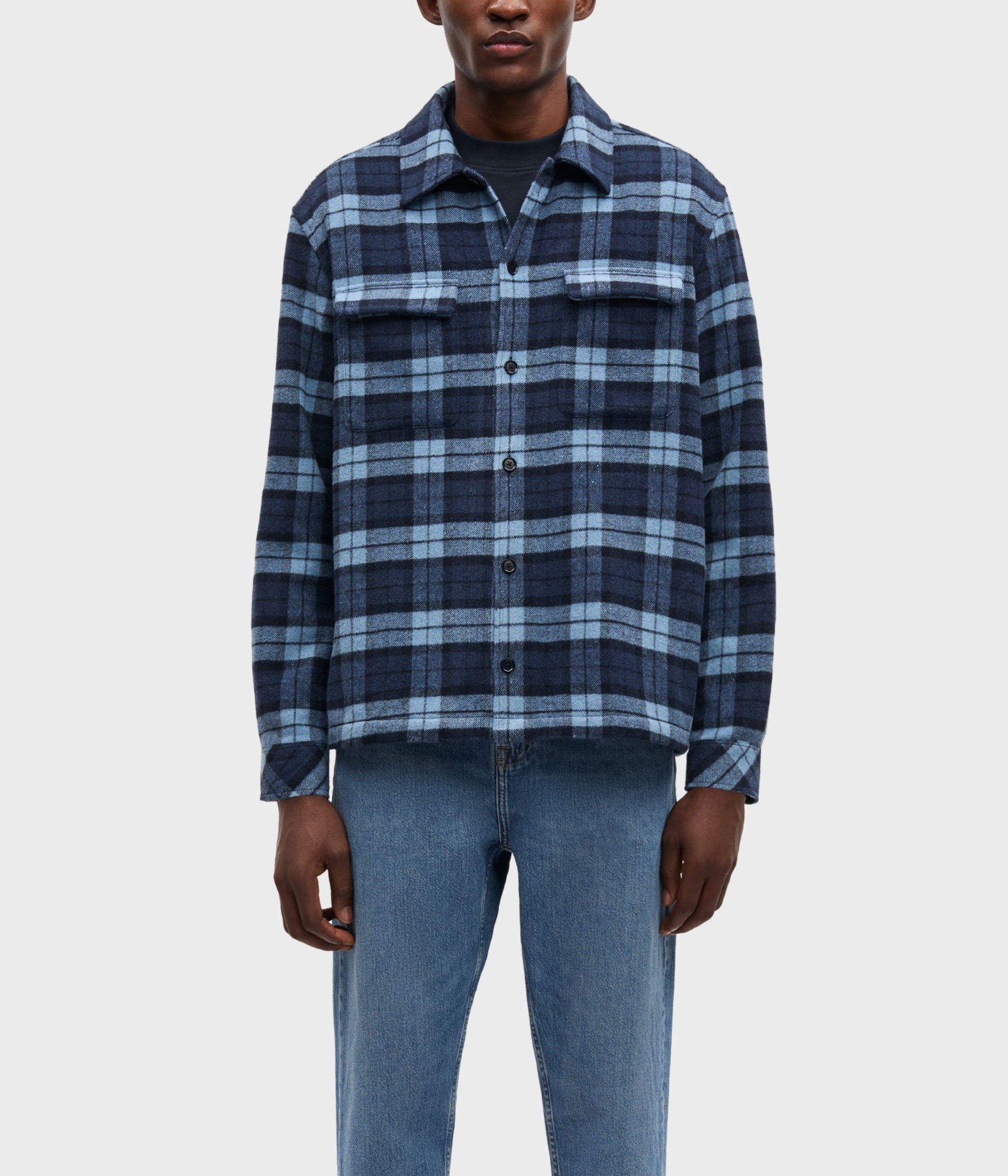 Sacastor X H Overshirt 14089 (CLR002281 Stellar ch.)